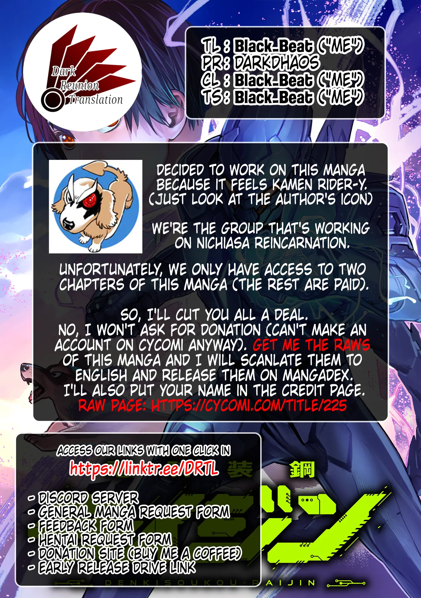 Denki Soukou Raijin - Chapter 1: The Signal Of Awakening (Part 1)