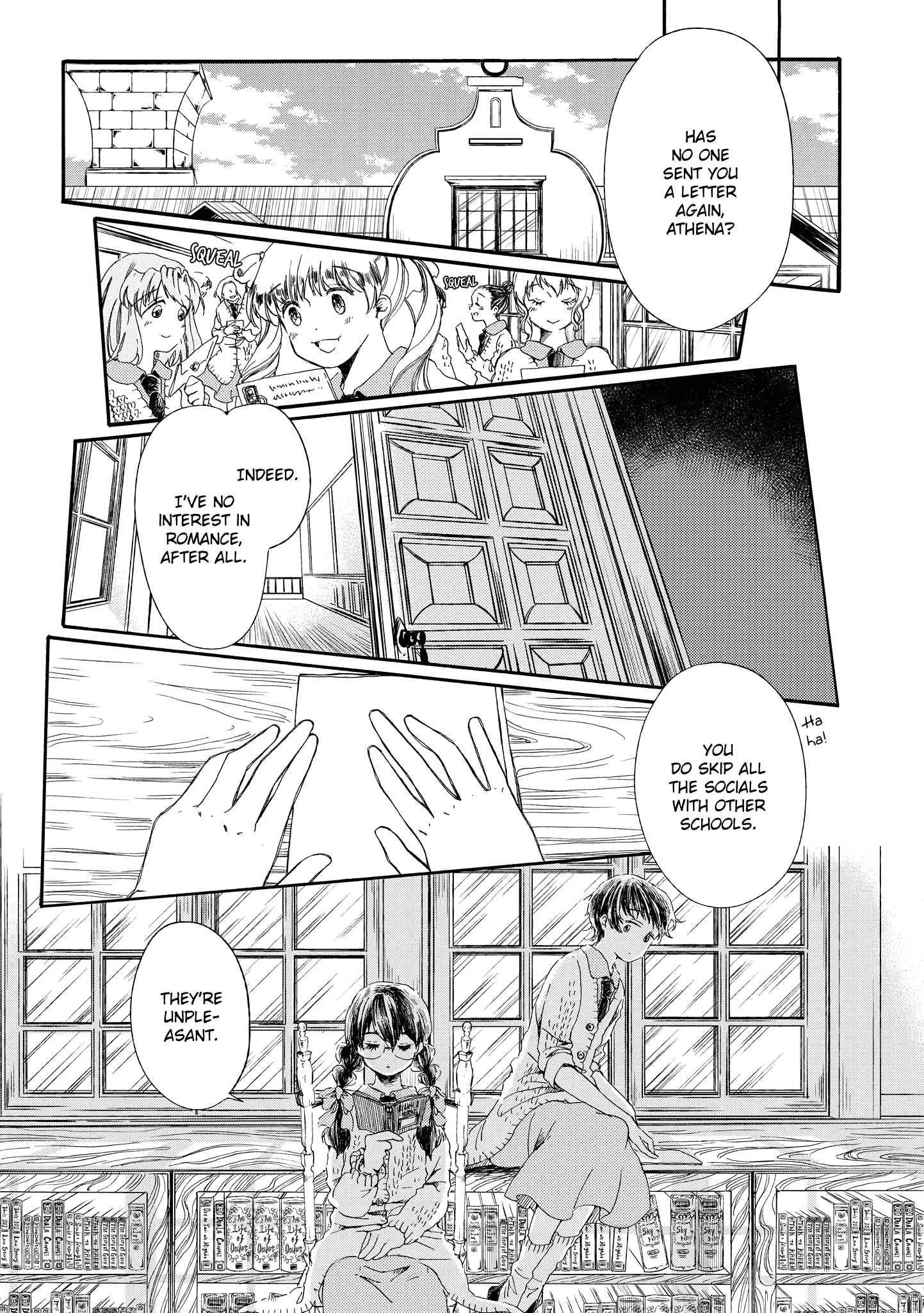 Hakugin Gymnasium - Vol.2 Chapter 1: The Small Wings Inside Me