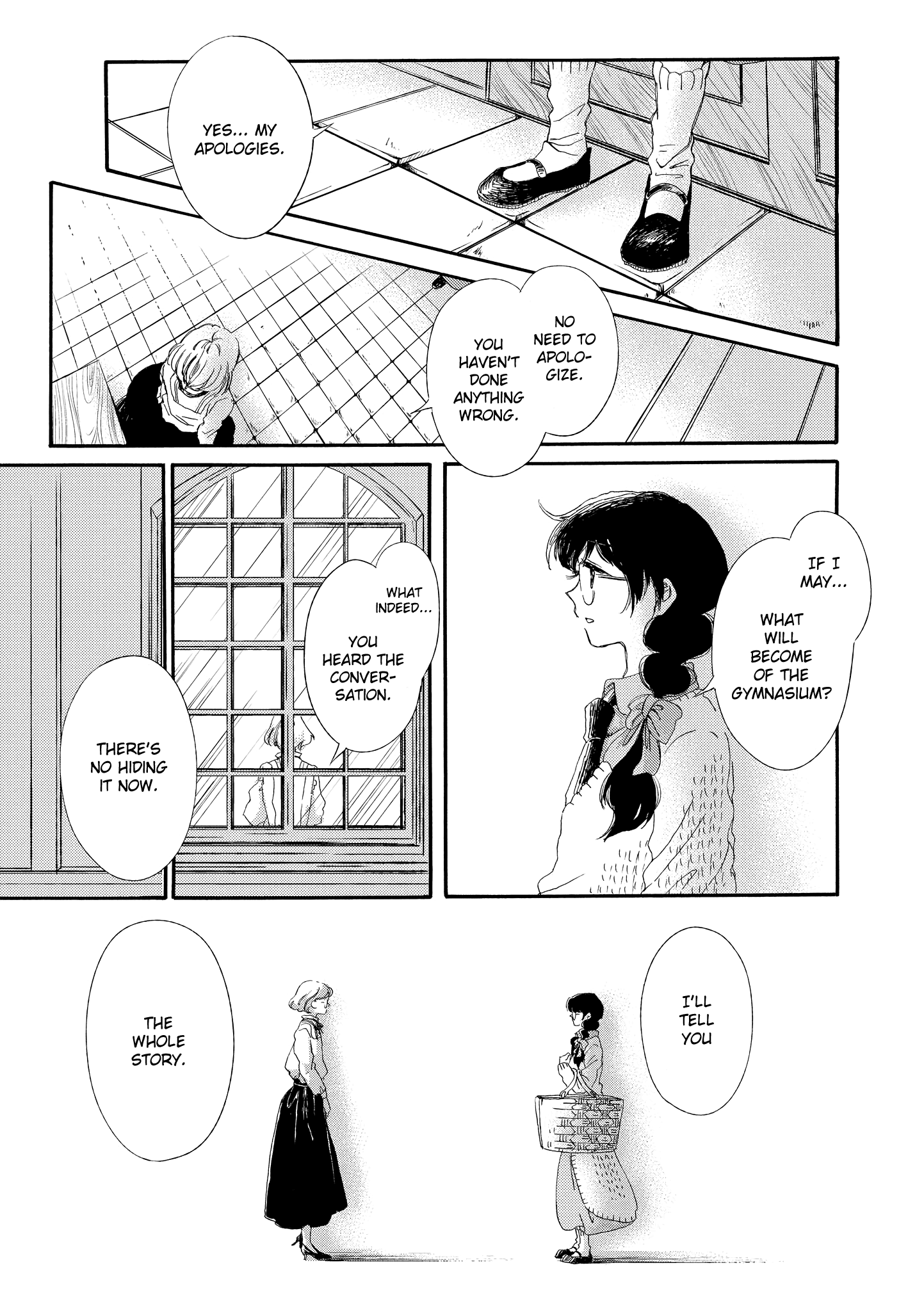 Hakugin Gymnasium - Vol.2 Chapter 1: The Small Wings Inside Me