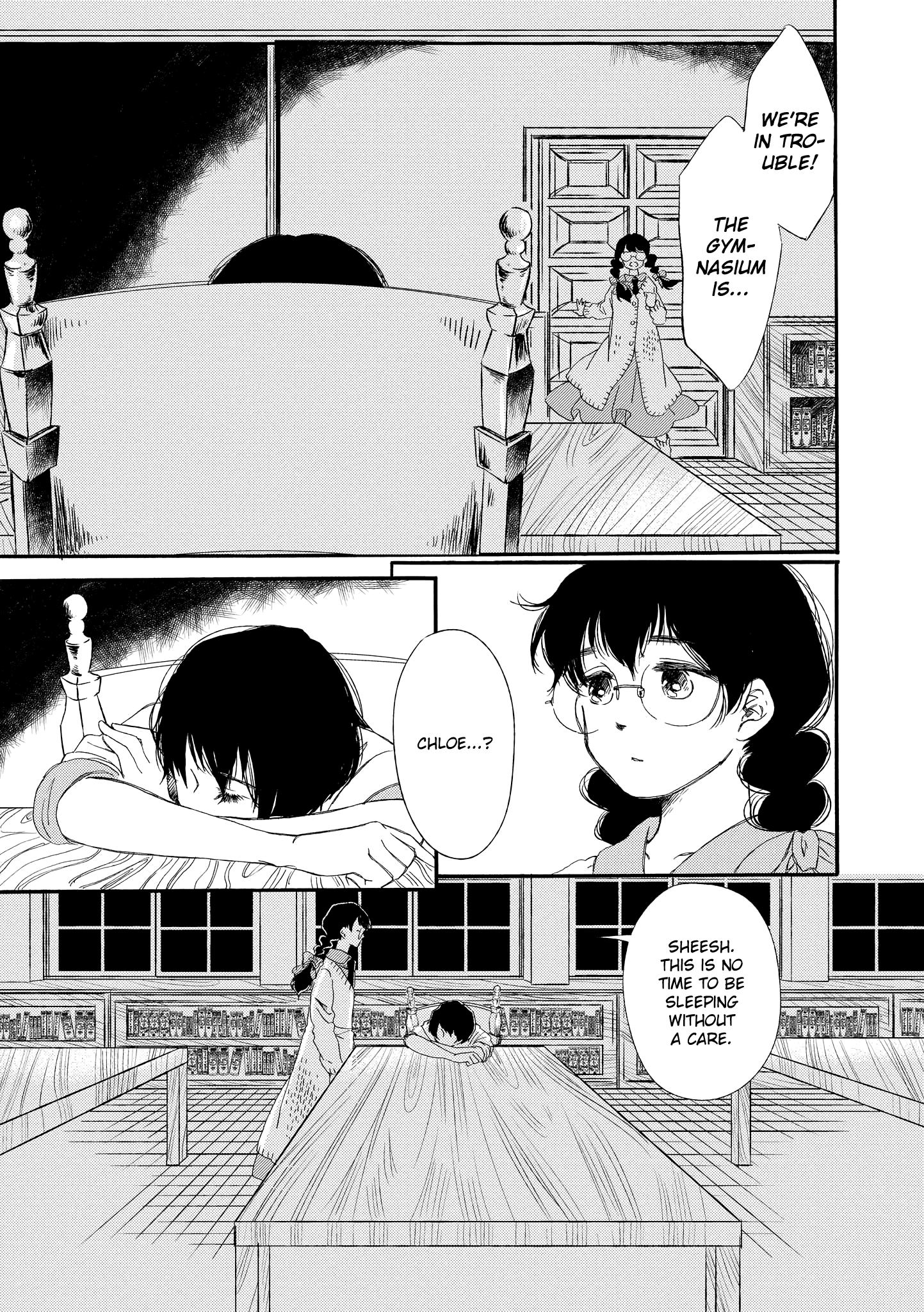 Hakugin Gymnasium - Vol.2 Chapter 1: The Small Wings Inside Me