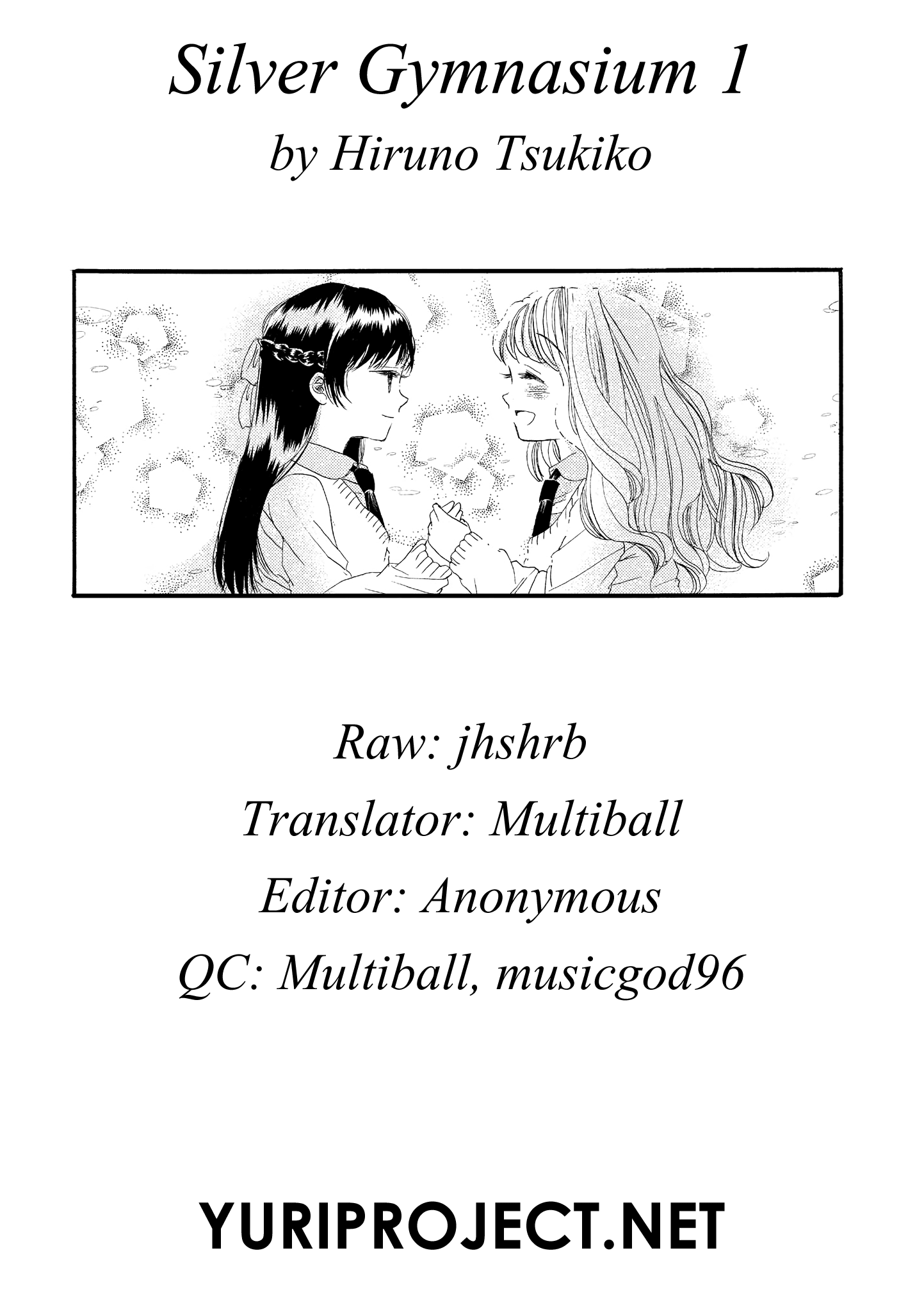 Hakugin Gymnasium - Vol.1 Chapter 1: Freezing Fingertips