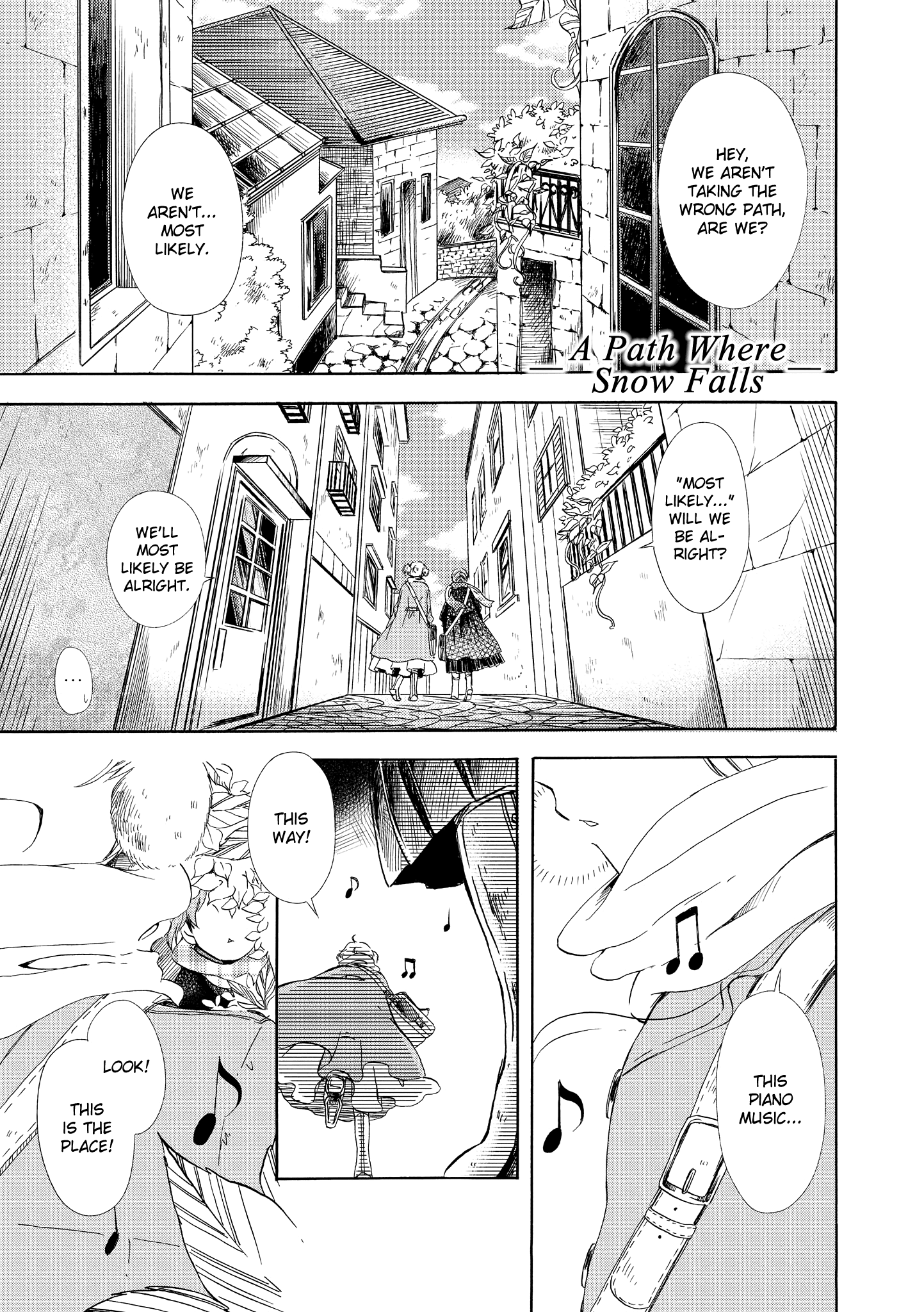 Hakugin Gymnasium - Vol.2 Chapter 2: A Path Where Snow Falls