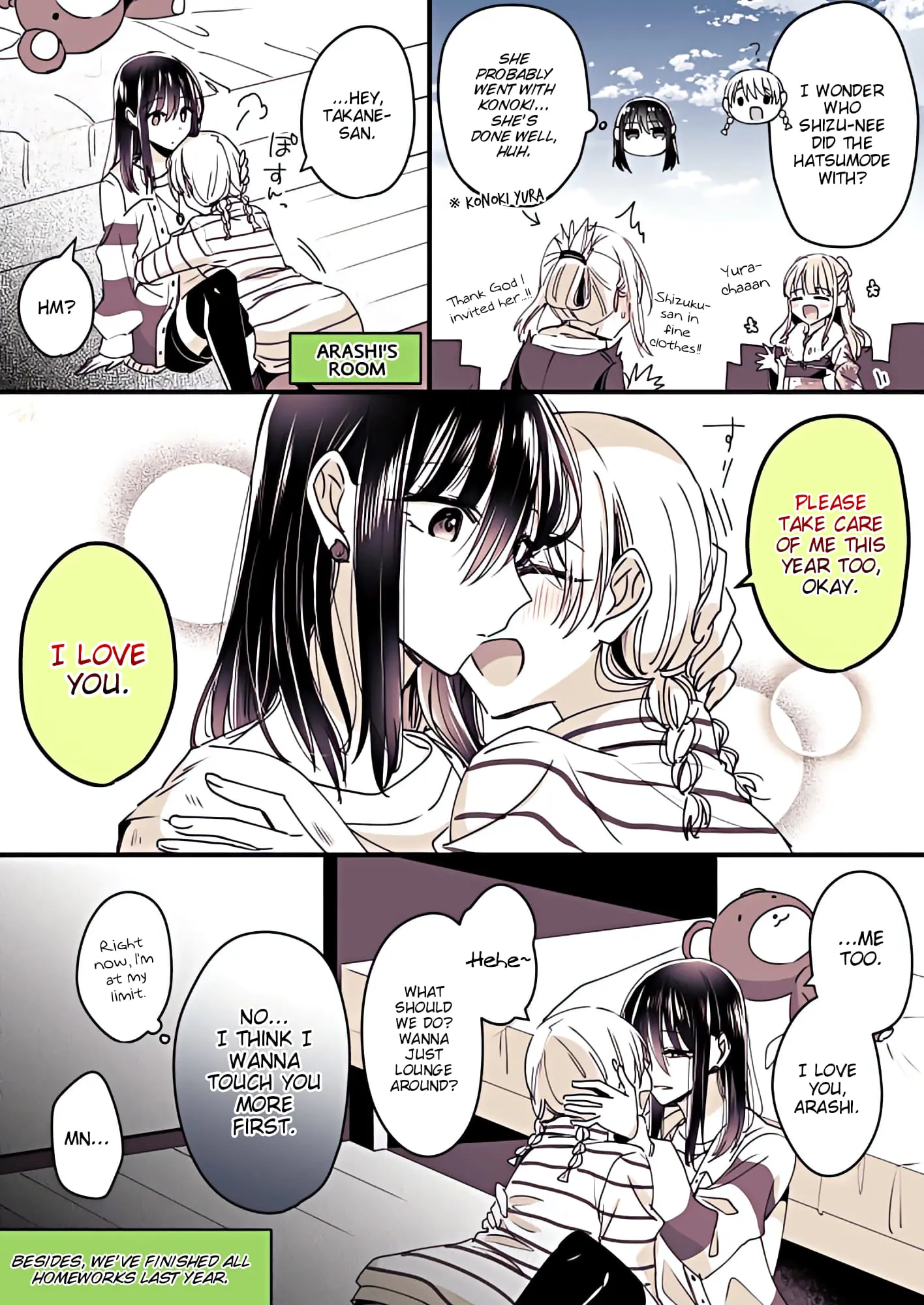 Takane-San And Arashi-Chan - Chapter 14: Matome/Compilation (Pg 256 - 271)