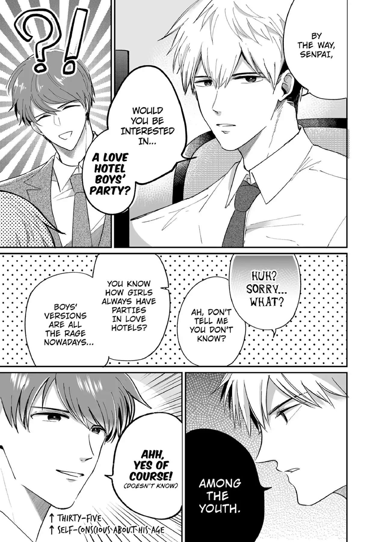 Riman Loveho Danshi-Kai / Lehman Love Hotel Men's Association - Chapter 1