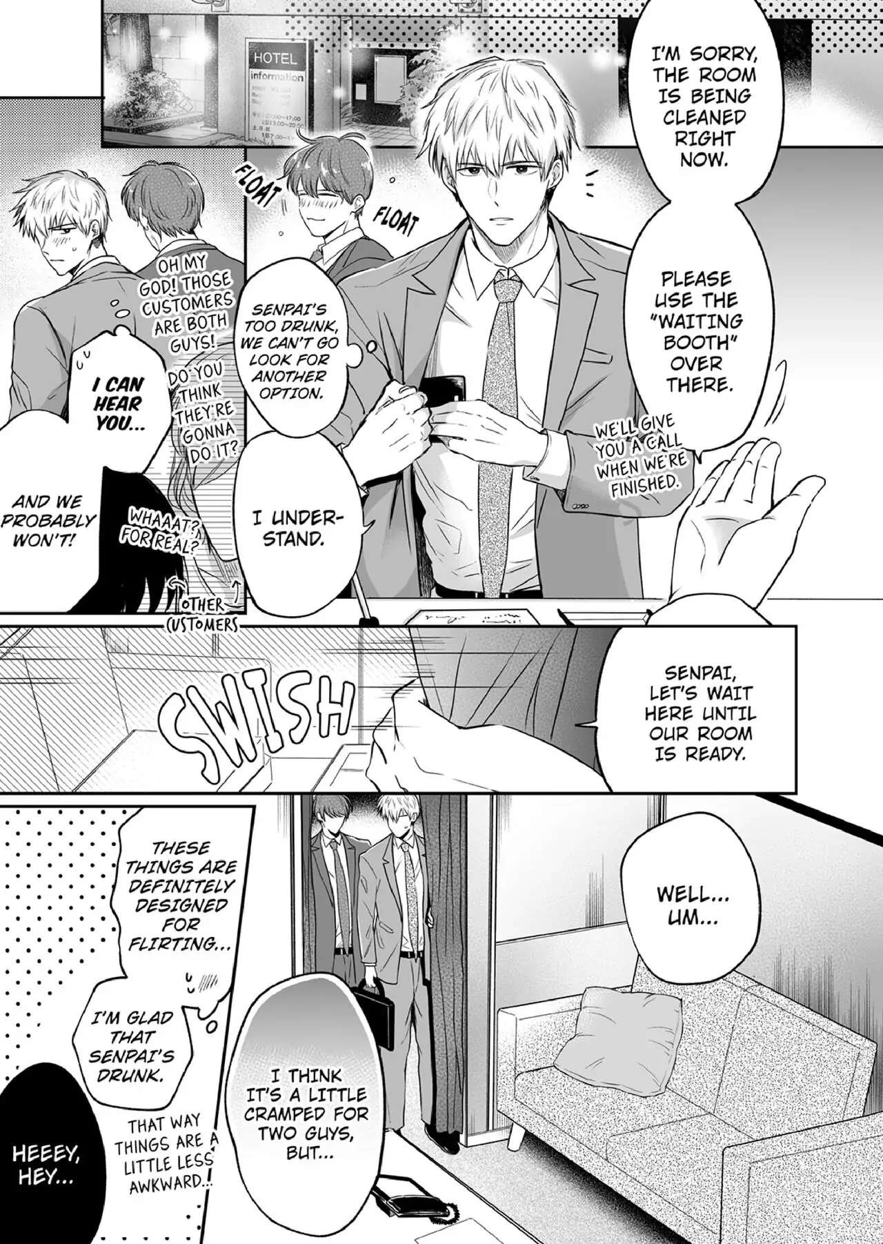 Riman Loveho Danshi-Kai / Lehman Love Hotel Men's Association - Chapter 1