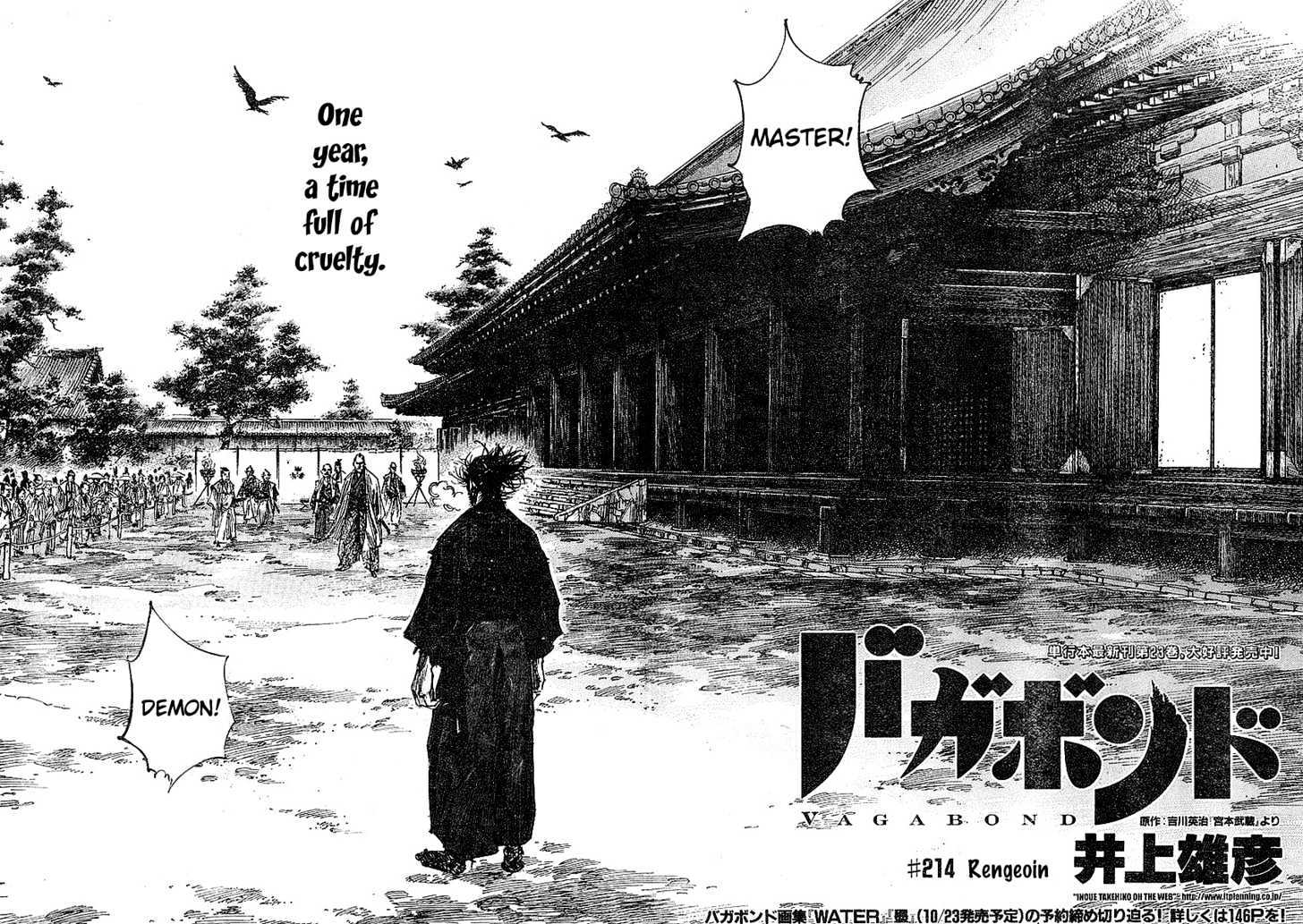 Vagabond - Vol.24 Chapter 214 : Rengeoin