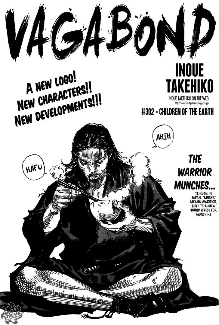 Vagabond - Vol.34 Chapter 302 : Children Of The Earth