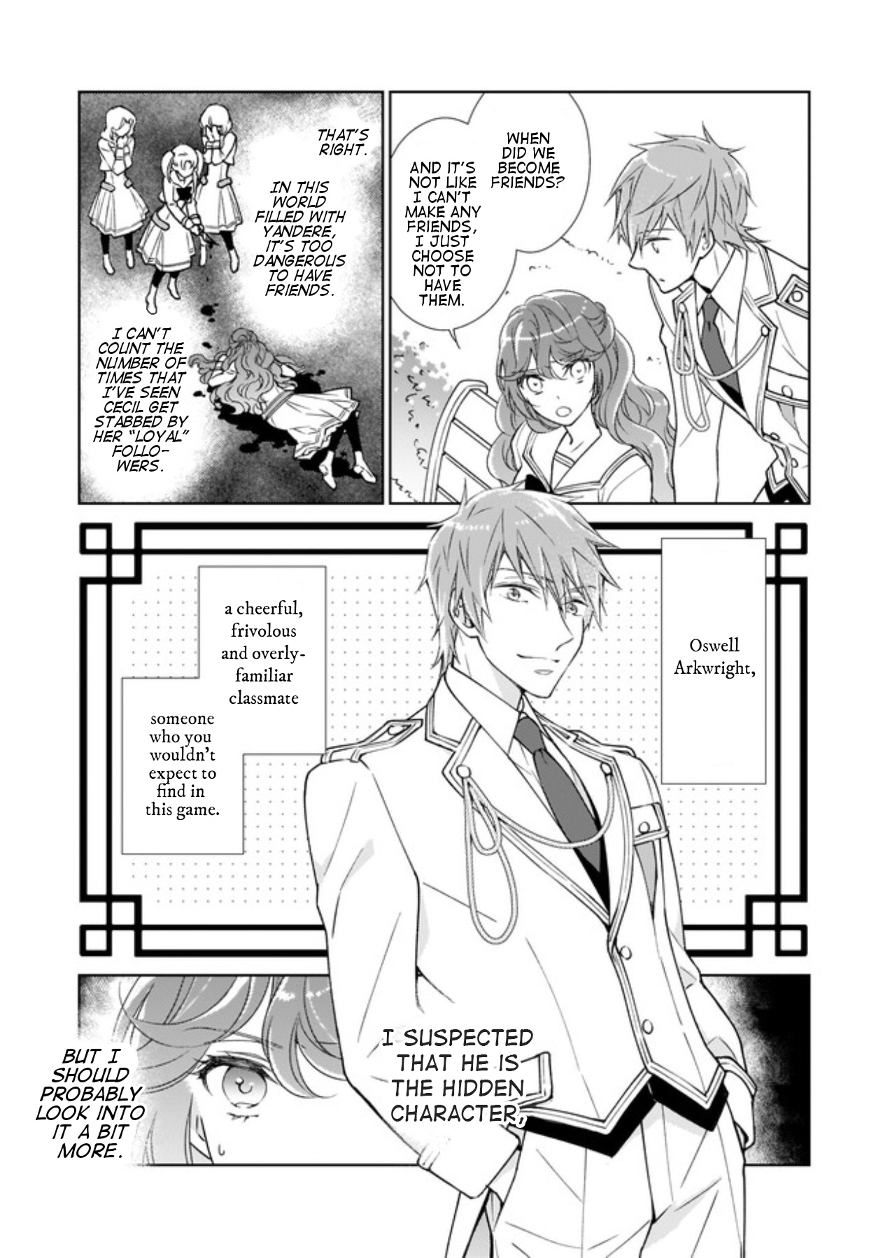 The Result Of Being Reincarnated Is Having A Master-Servant Relationship With The Yandere Love Interest - Chapter 3.1