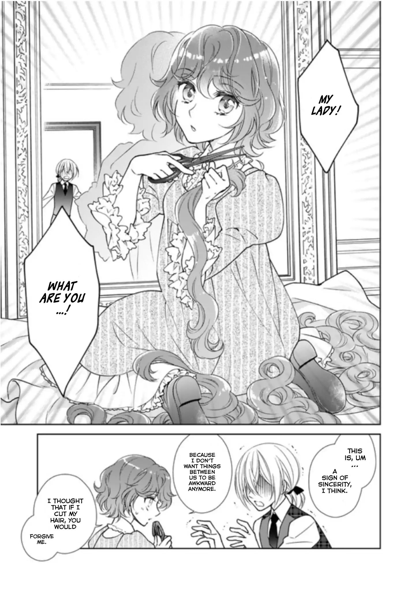 The Result Of Being Reincarnated Is Having A Master-Servant Relationship With The Yandere Love Interest - Chapter 2.2