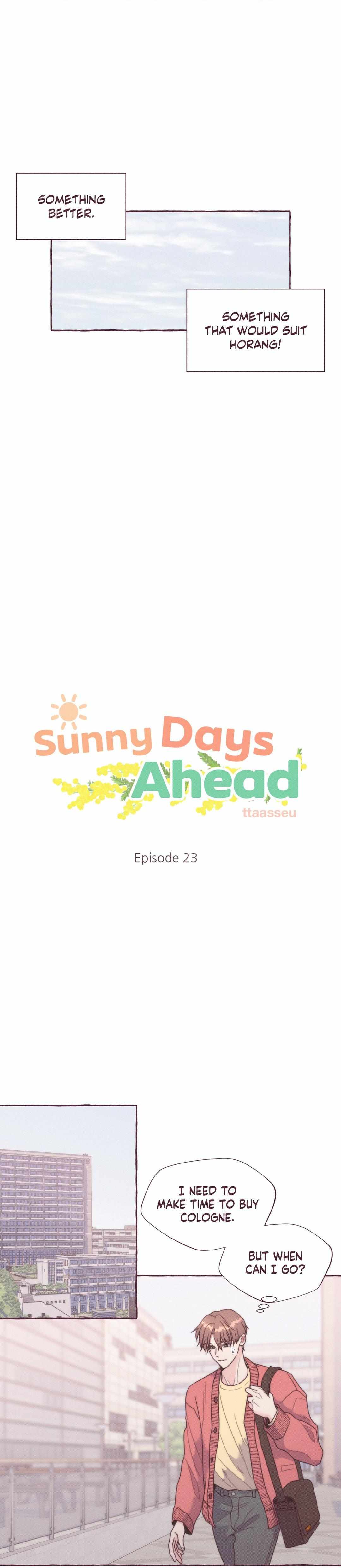 The Weather Tomorrow Is Spring - Chapter 23