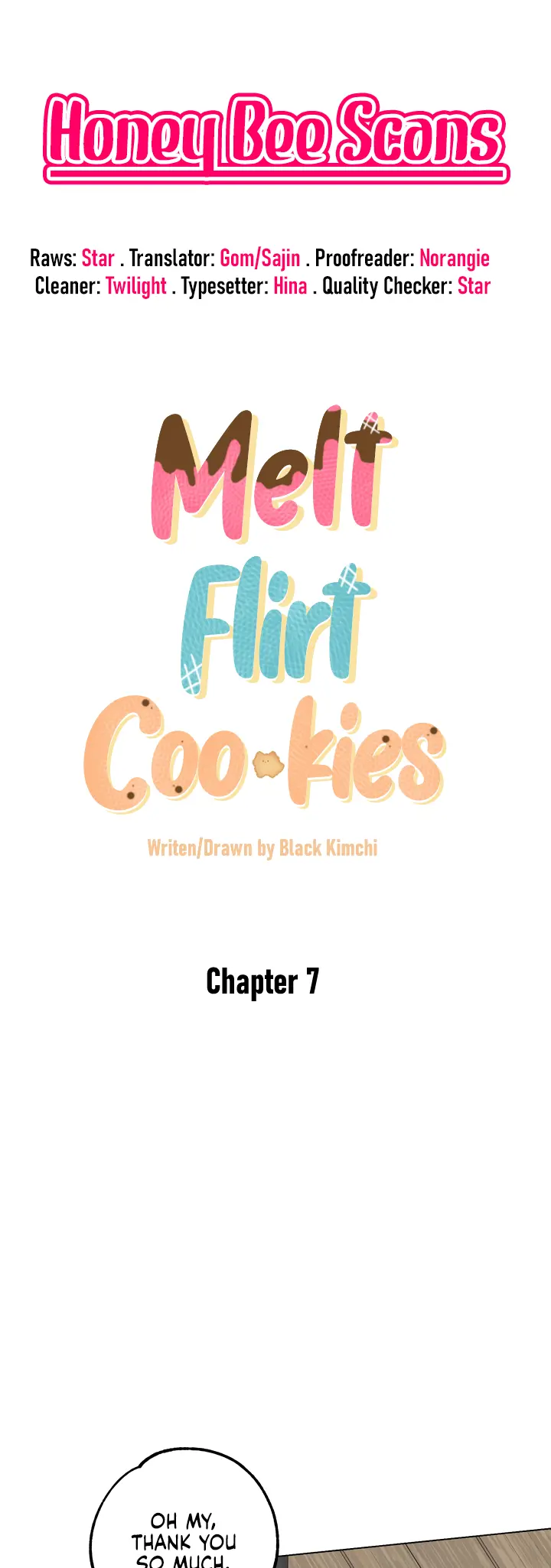 Melt Flirt Cookies - Chapter 7