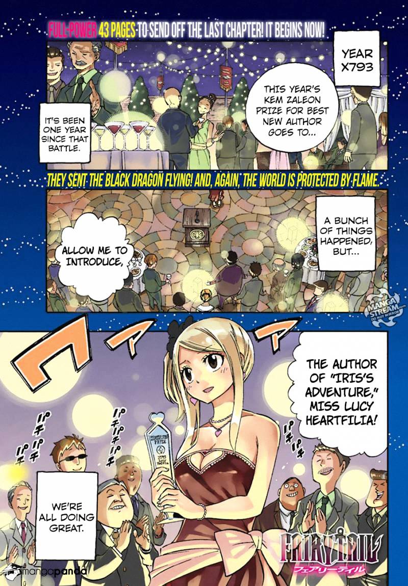 Fairy Tail - Chapter 545 : End - Irreplaceable Friends