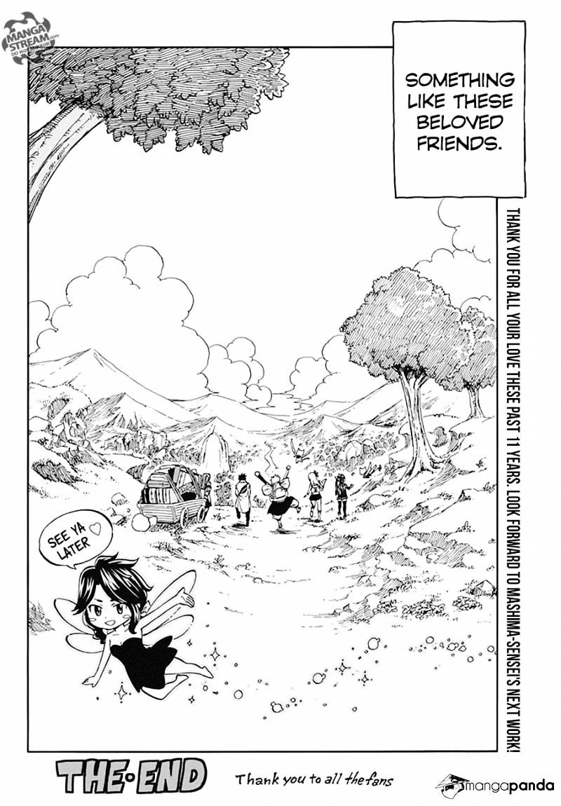 Fairy Tail - Chapter 545 : End - Irreplaceable Friends