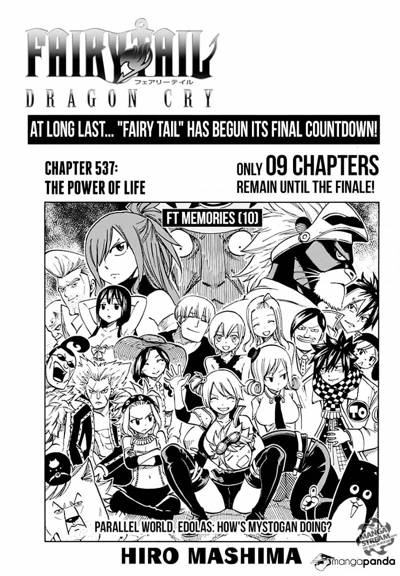 Fairy Tail - Chapter 537 : The Power Of Life