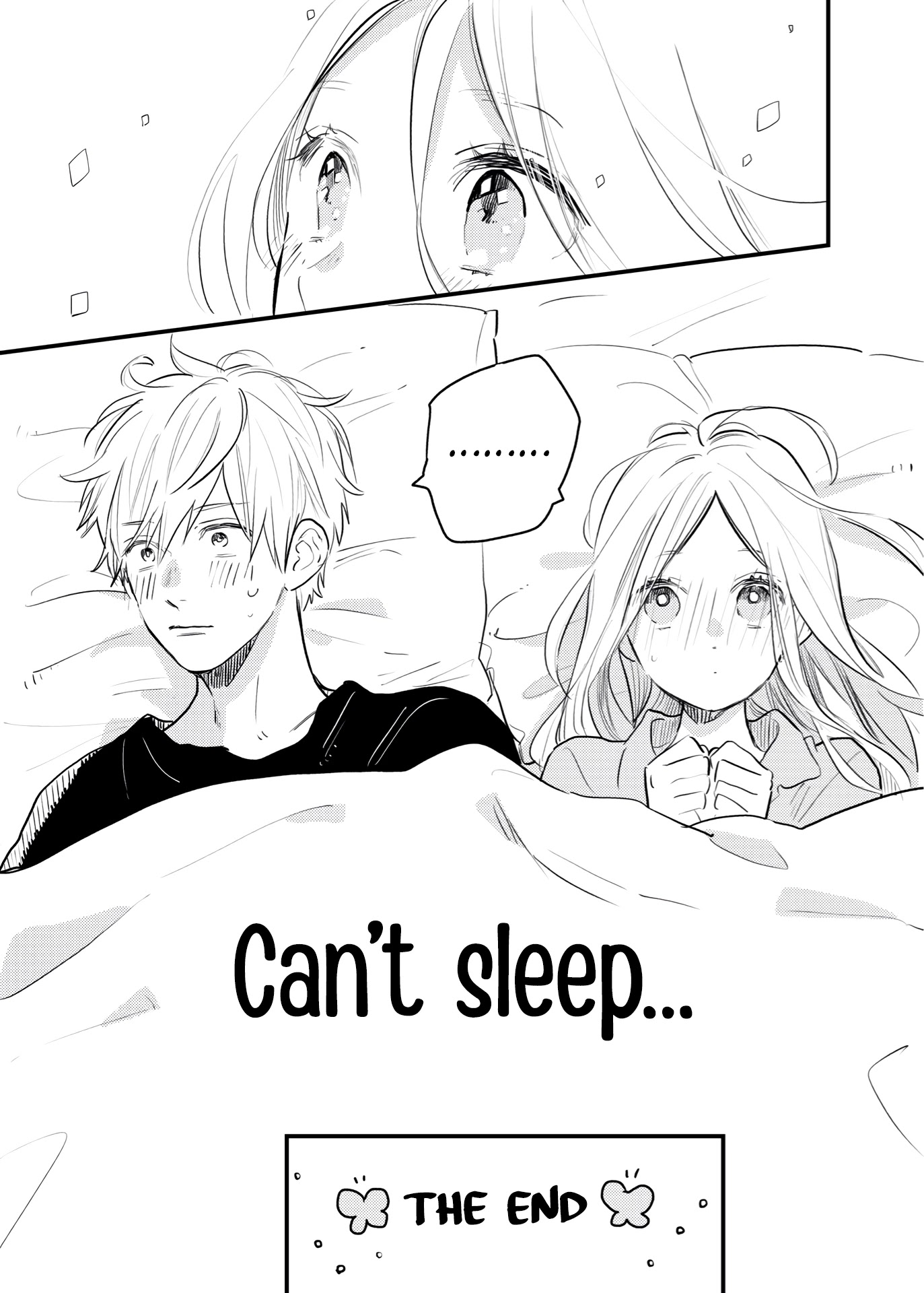 Hibi Chouchou - Chapter 76.4: Twitter Extra - The Silent Couple's Sleepover (1)