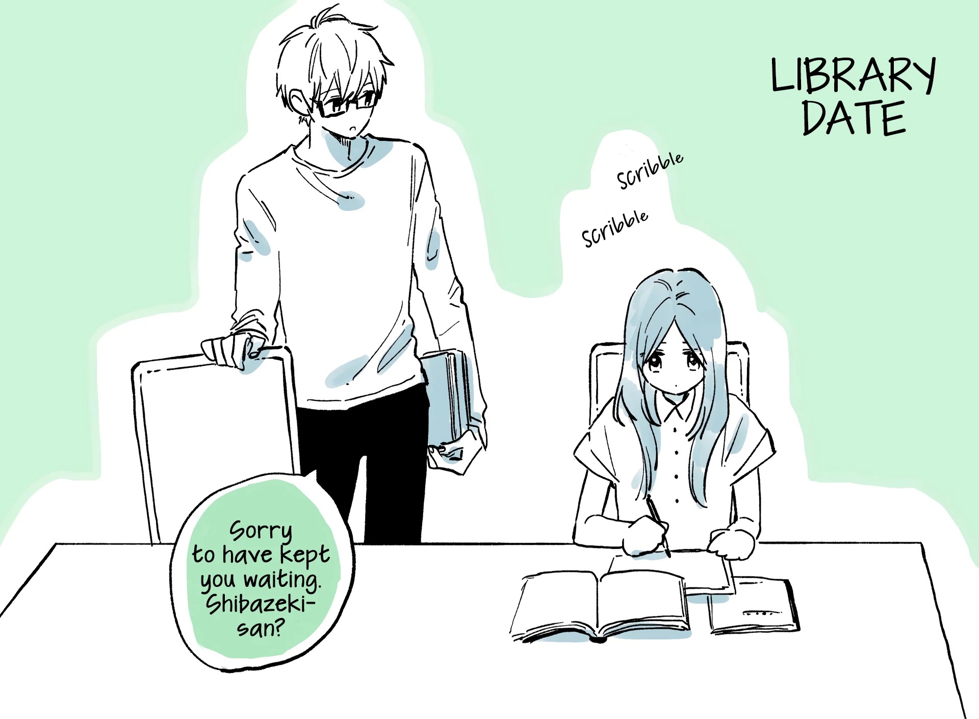 Hibi Chouchou - Chapter 76.1: Twitter Extra - The Two After Graduation