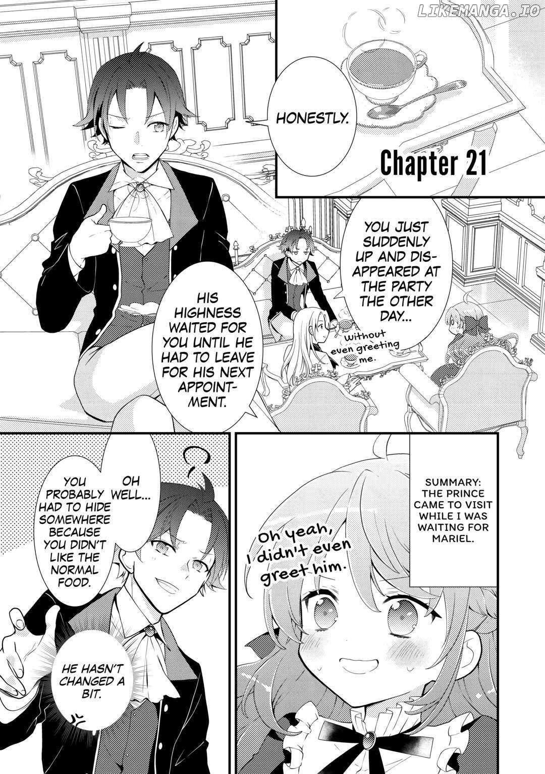 Tensei Reijou Wa Shomin No Aji Ni Uete Iru - Chapter 21