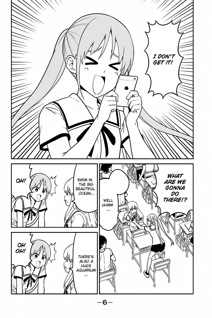 Aho Girl - Chapter 119.1: School Trip (1)