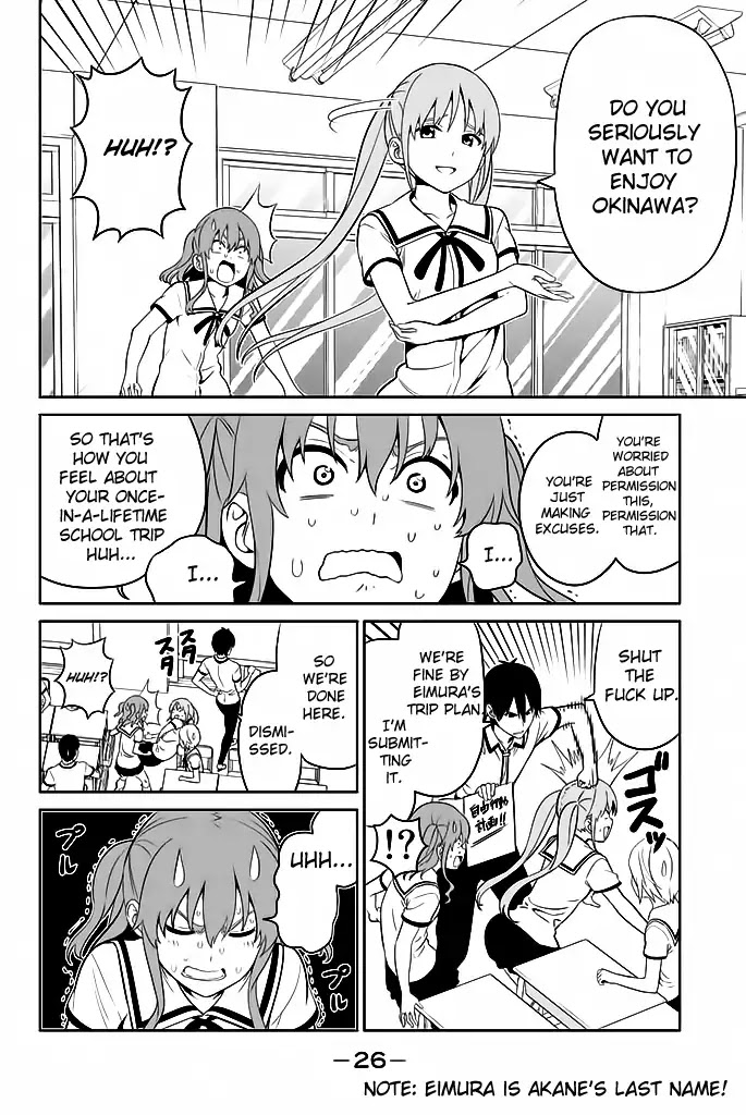 Aho Girl - Chapter 119.2: School. Trip (2)