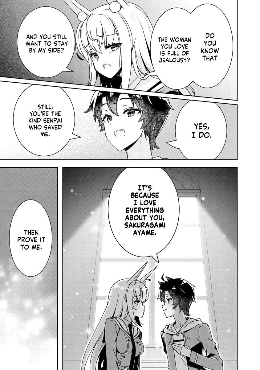 Ayame-Senpai Wa Boku To Himitsu No Keiyaku Wo - Vol.3 Chapter 20