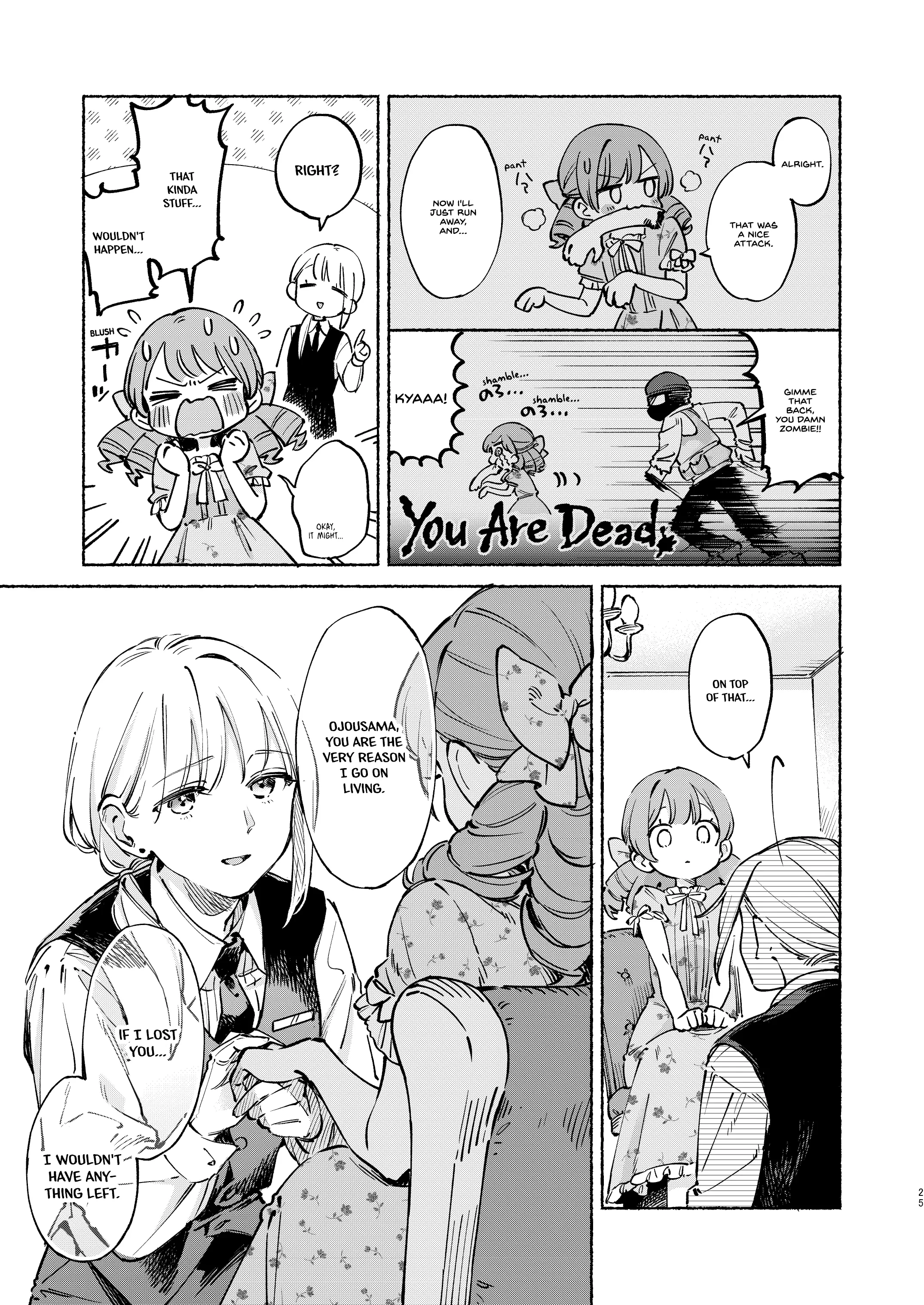 Ojou-Sama Is Dead - Chapter 4: Ojousama And Her Servant