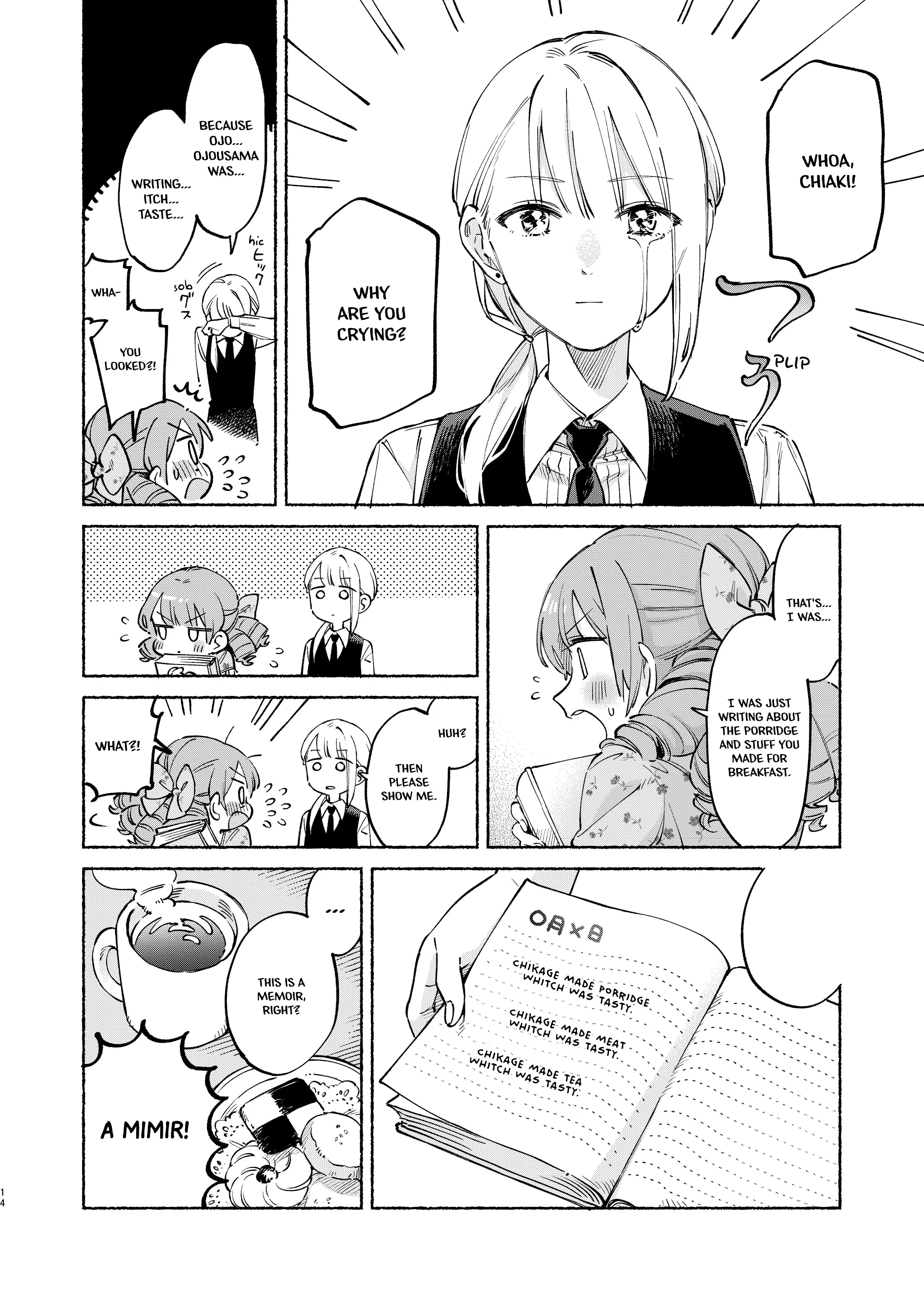 Ojou-Sama Is Dead - Chapter 2: Memoir