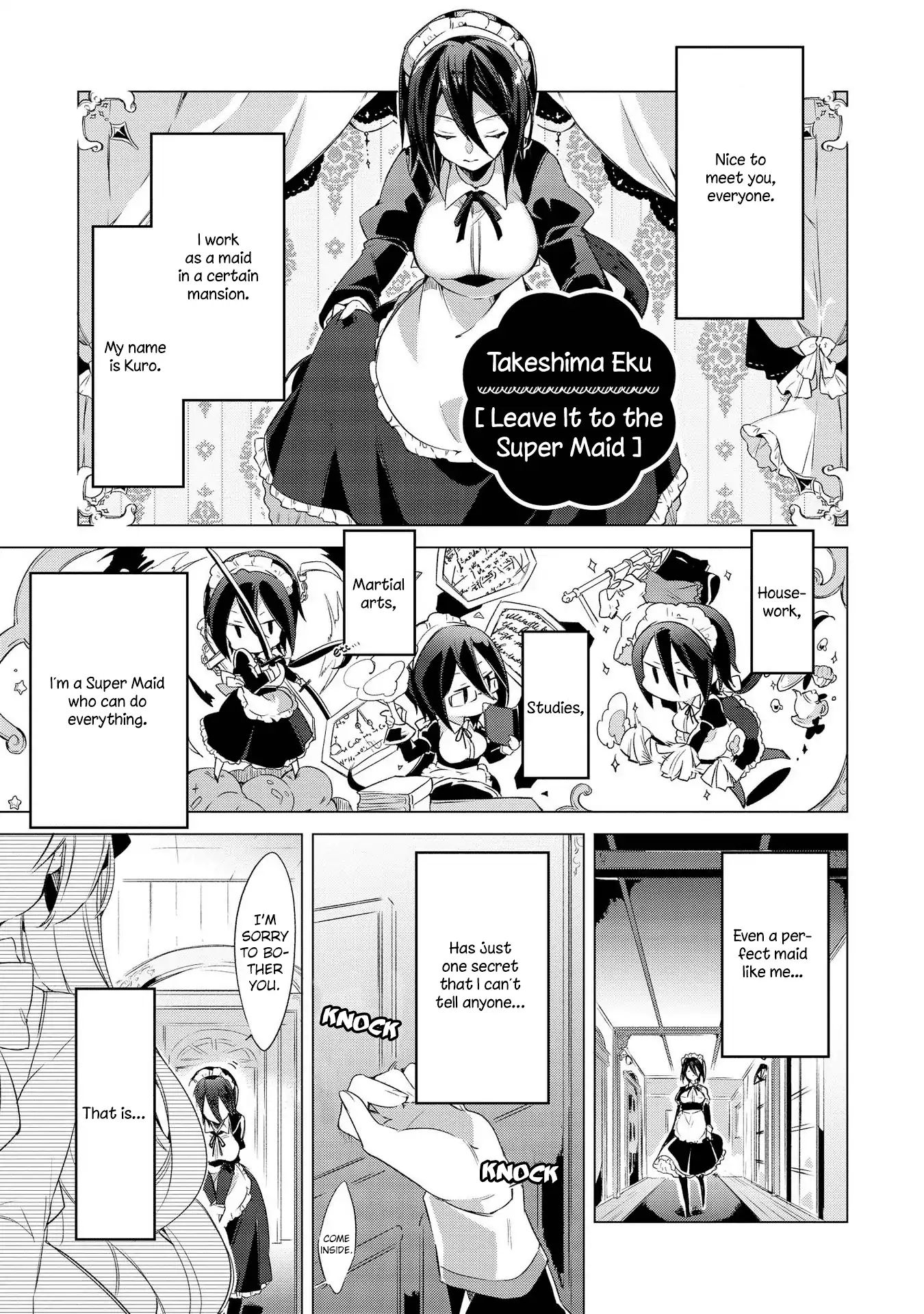 Parfait: Onee-Loli Yuri Anthology - Chapter 6: Leave It To The Super Maid (Takeshima Eku)