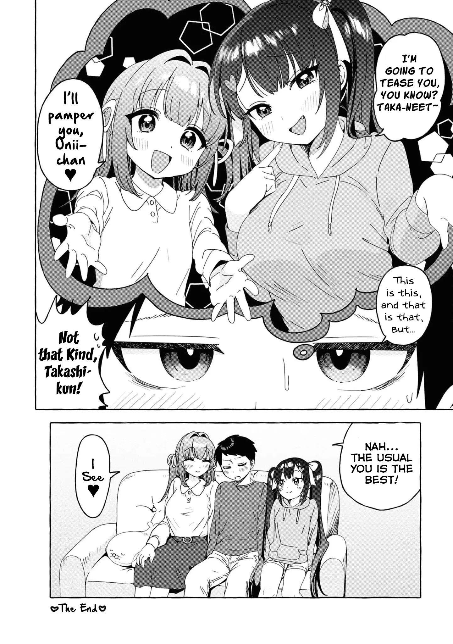 I'm Sandwiched Between Sweet And Spicy Step-Sisters - Chapter 31.5: Volume 3 Omake