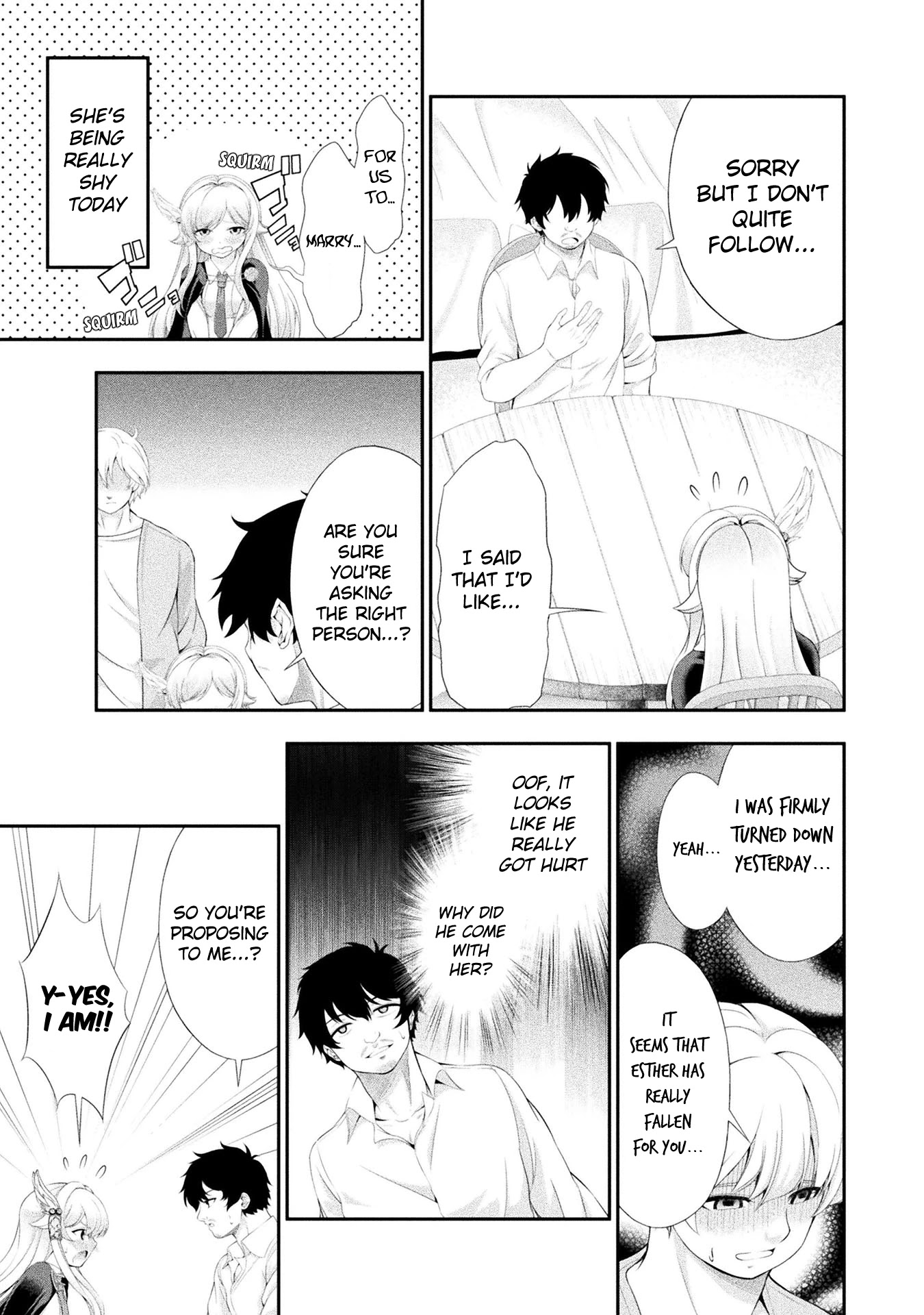 Tanaka ~Nenrei Equal Kanojo Inaireki No Mahoutsukai~ - Chapter 13: Marriage!?