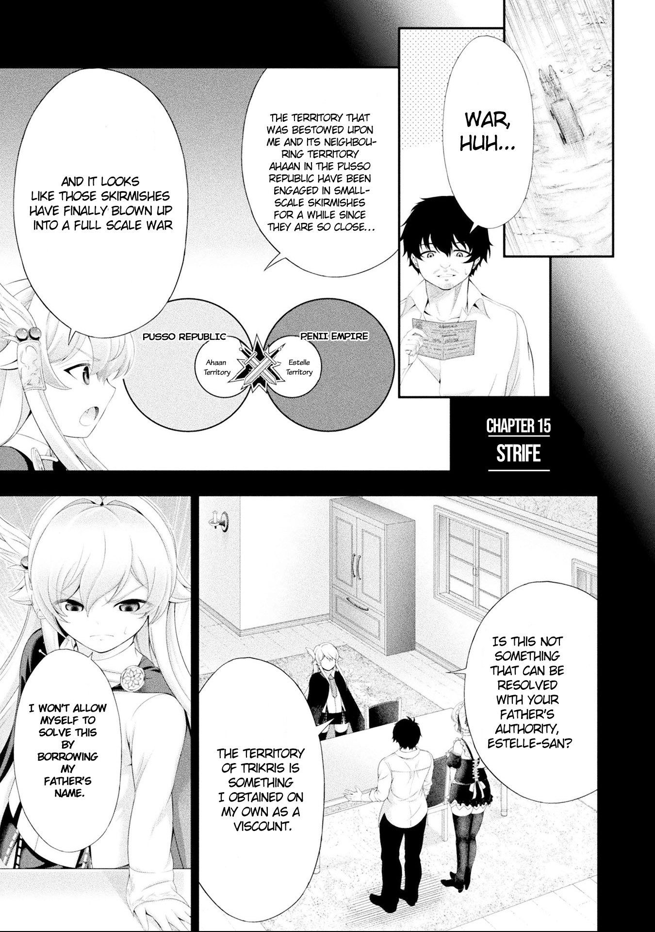 Tanaka ~Nenrei Equal Kanojo Inaireki No Mahoutsukai~ - Chapter 15: Strife