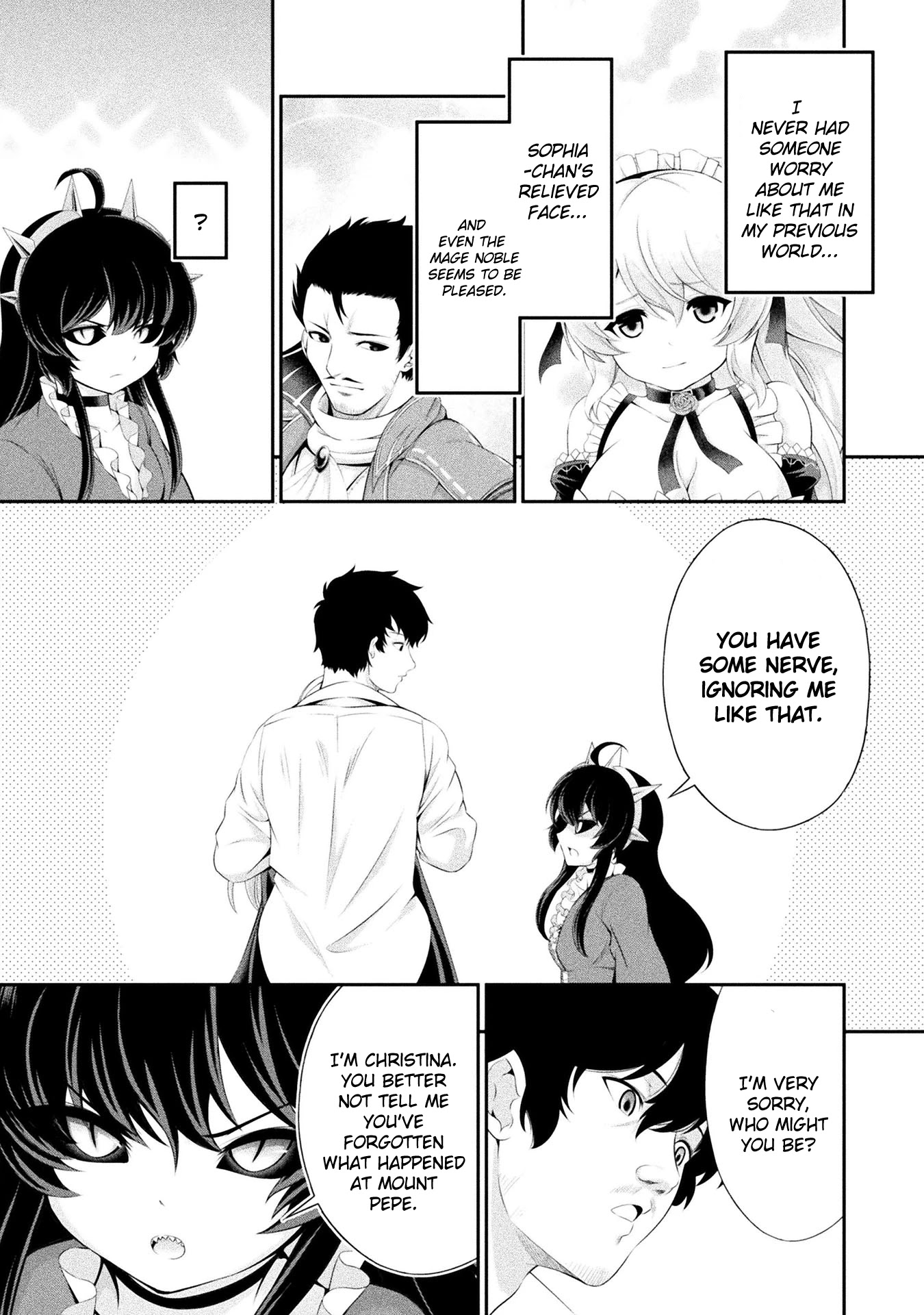 Tanaka ~Nenrei Equal Kanojo Inaireki No Mahoutsukai~ - Chapter 20: Negotiations