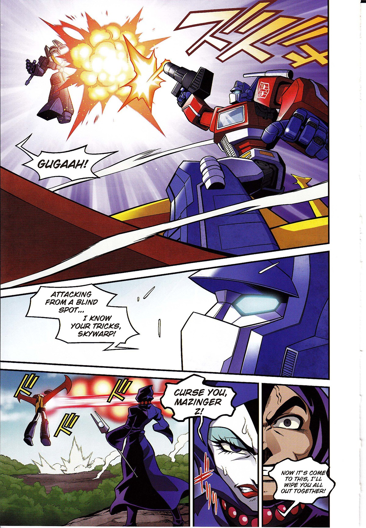 Mazinger Z Vs. Transformers - Chapter 4