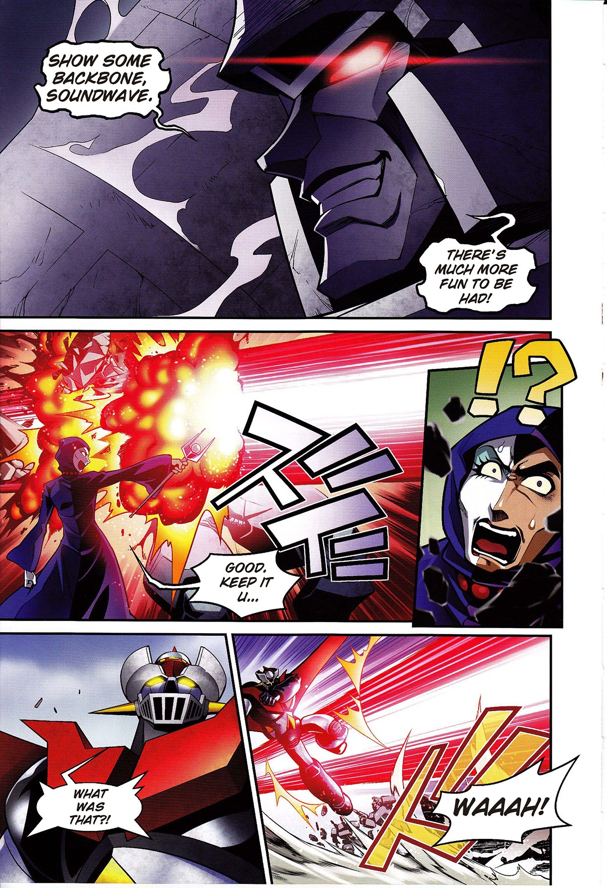 Mazinger Z Vs. Transformers - Chapter 4