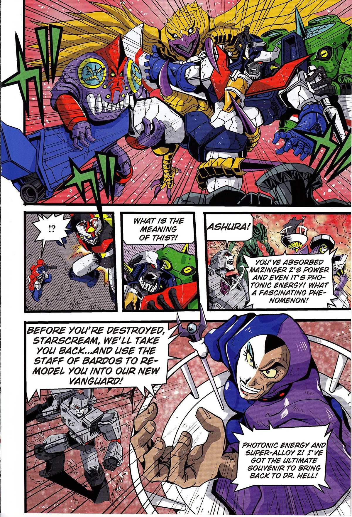 Mazinger Z Vs. Transformers - Chapter 5