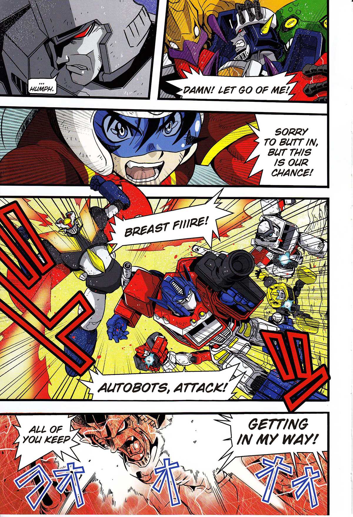 Mazinger Z Vs. Transformers - Chapter 5