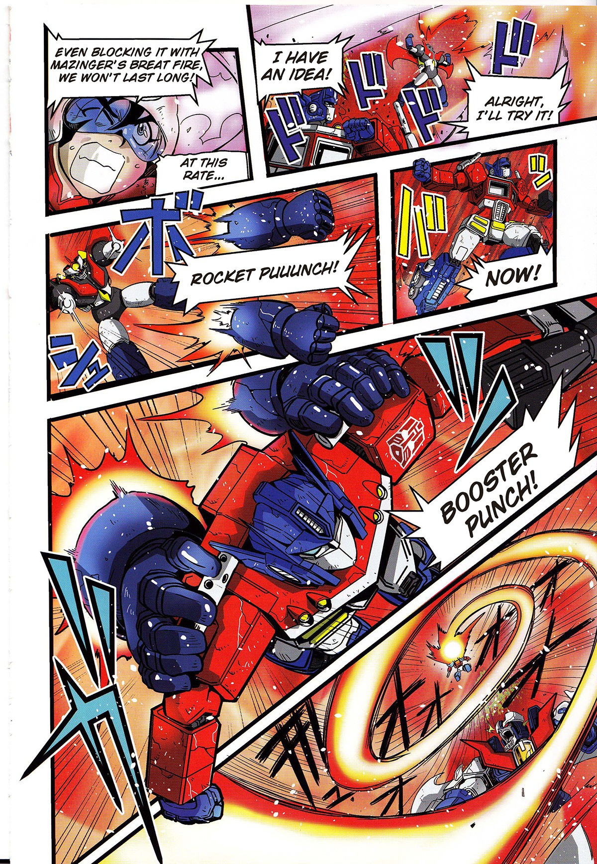 Mazinger Z Vs. Transformers - Chapter 5