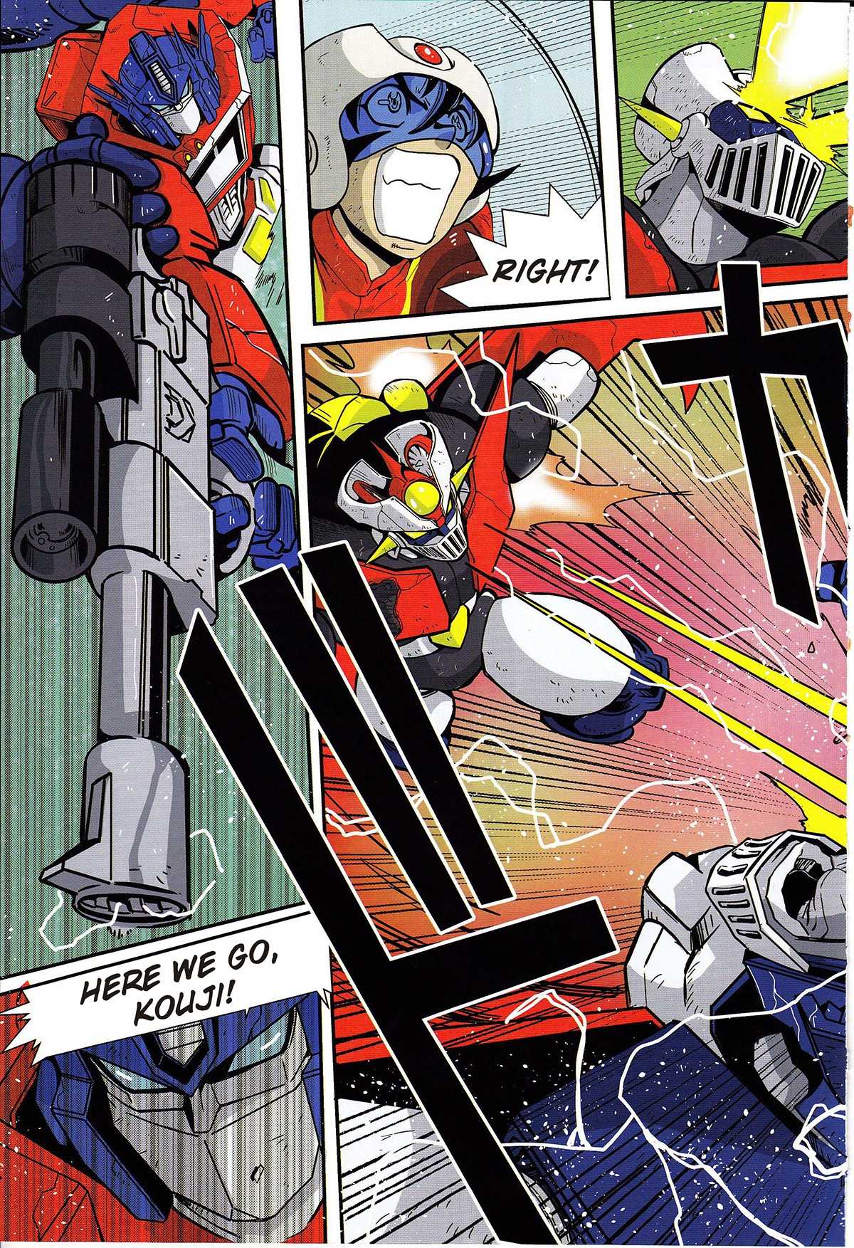 Mazinger Z Vs. Transformers - Chapter 5