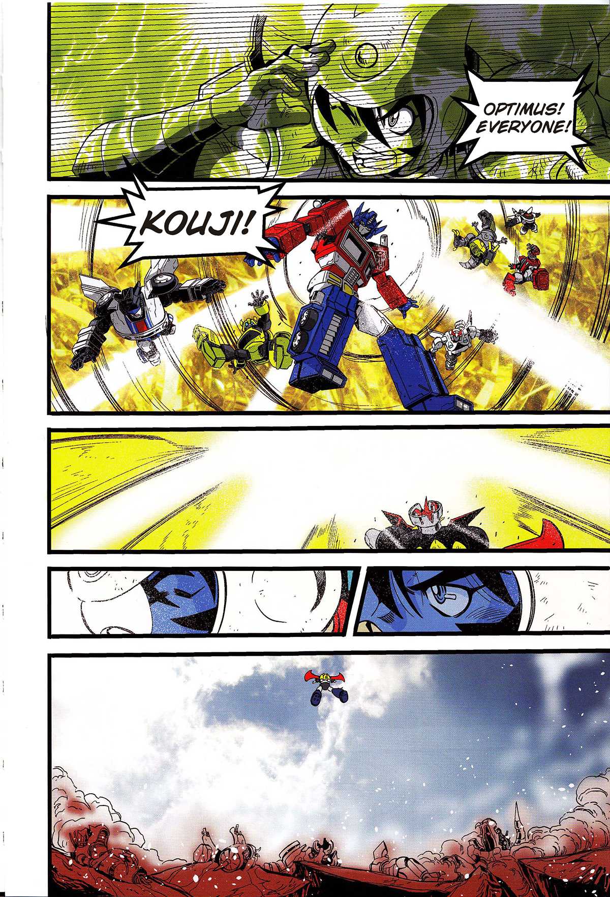 Mazinger Z Vs. Transformers - Chapter 5