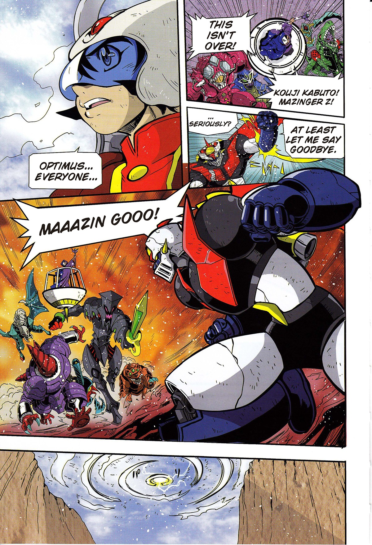 Mazinger Z Vs. Transformers - Chapter 5