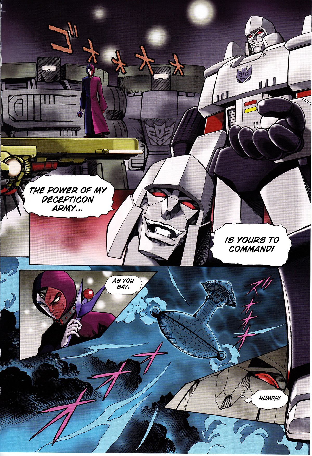 Mazinger Z Vs. Transformers - Chapter 3: (By Hoshi Kazumi)