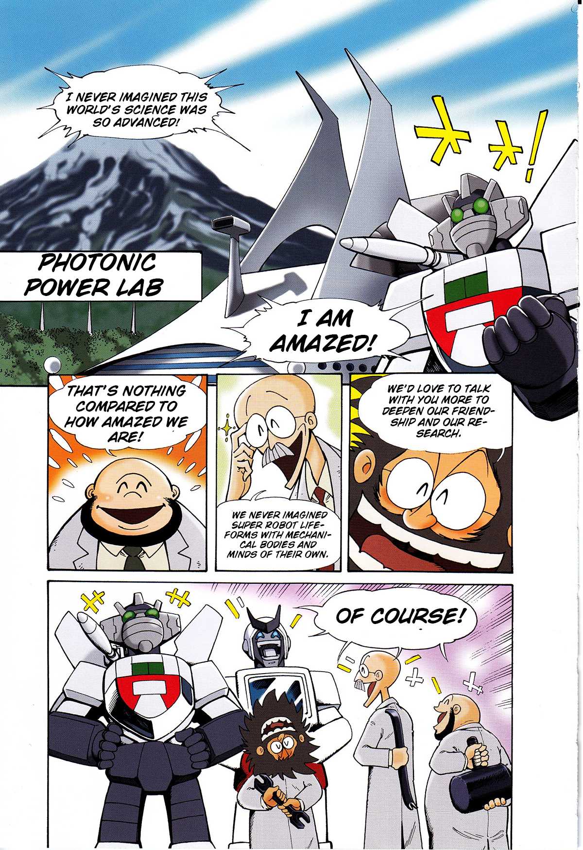 Mazinger Z Vs. Transformers - Chapter 3: (By Hoshi Kazumi)