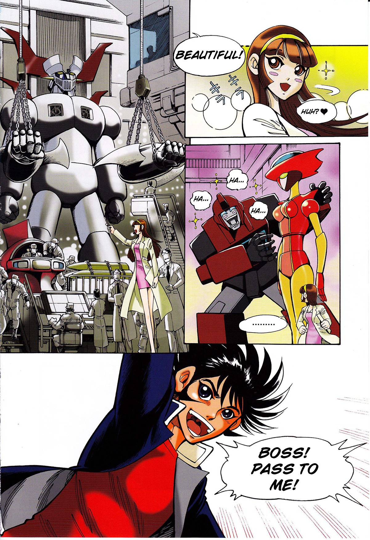 Mazinger Z Vs. Transformers - Chapter 3: (By Hoshi Kazumi)