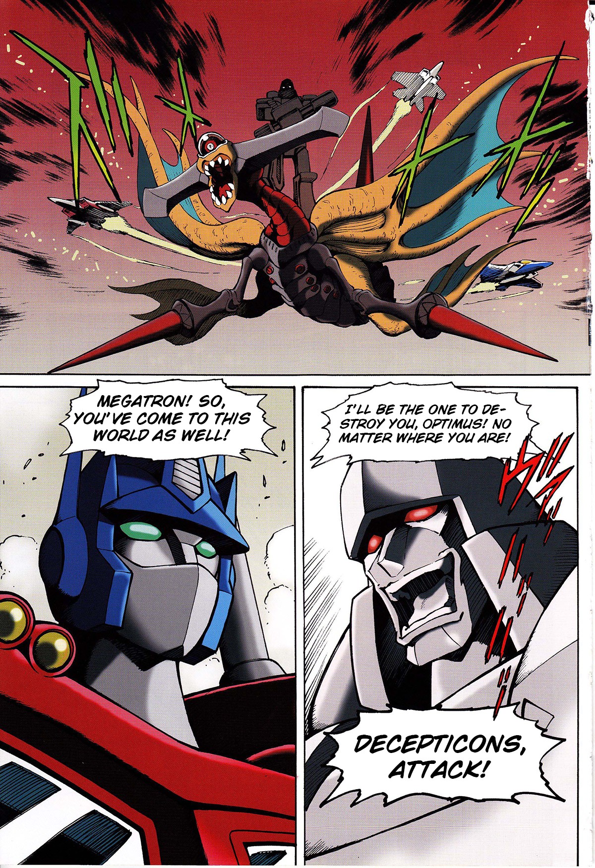 Mazinger Z Vs. Transformers - Chapter 3: (By Hoshi Kazumi)