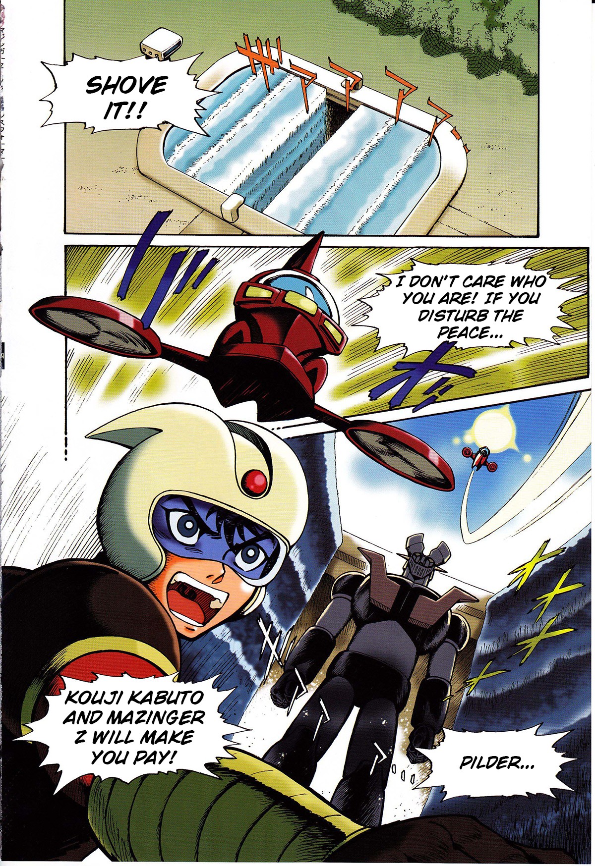 Mazinger Z Vs. Transformers - Chapter 3: (By Hoshi Kazumi)