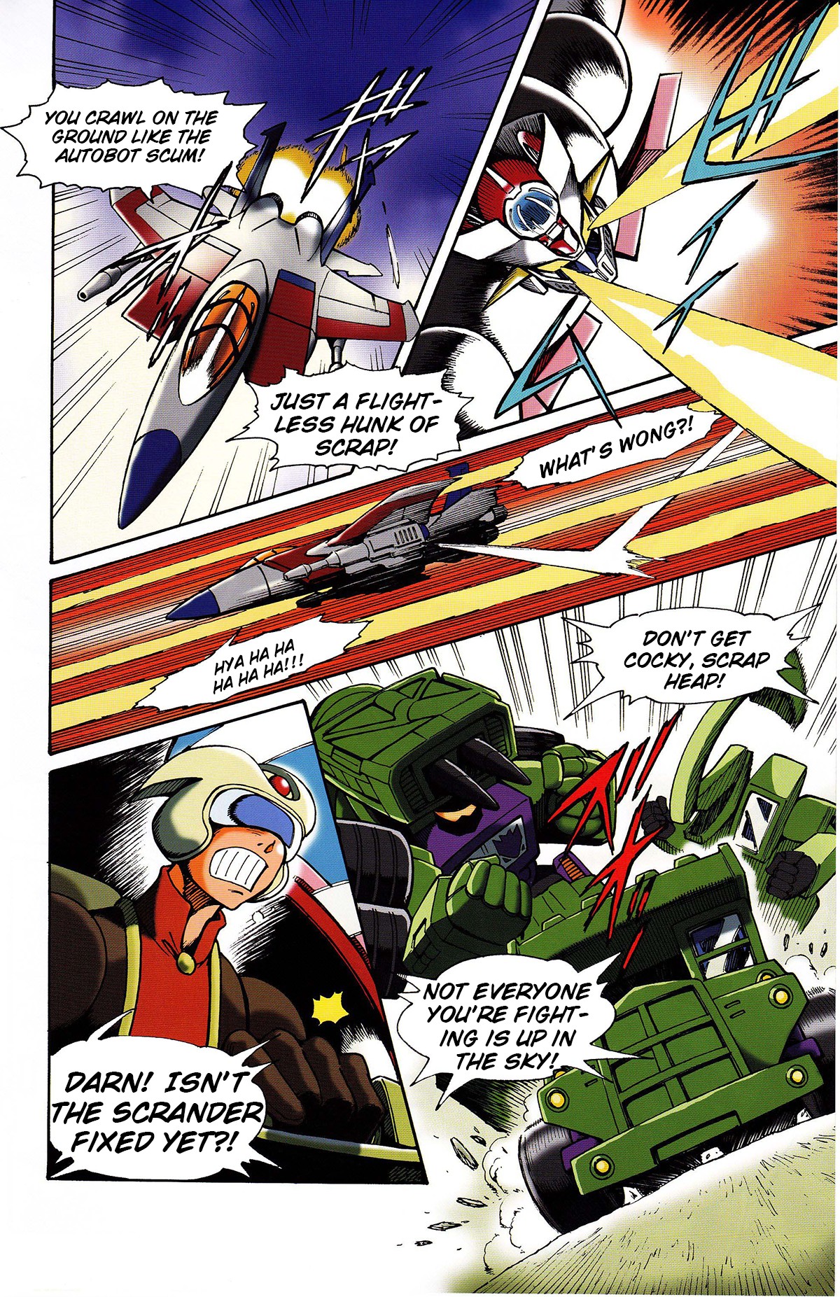 Mazinger Z Vs. Transformers - Chapter 3: (By Hoshi Kazumi)