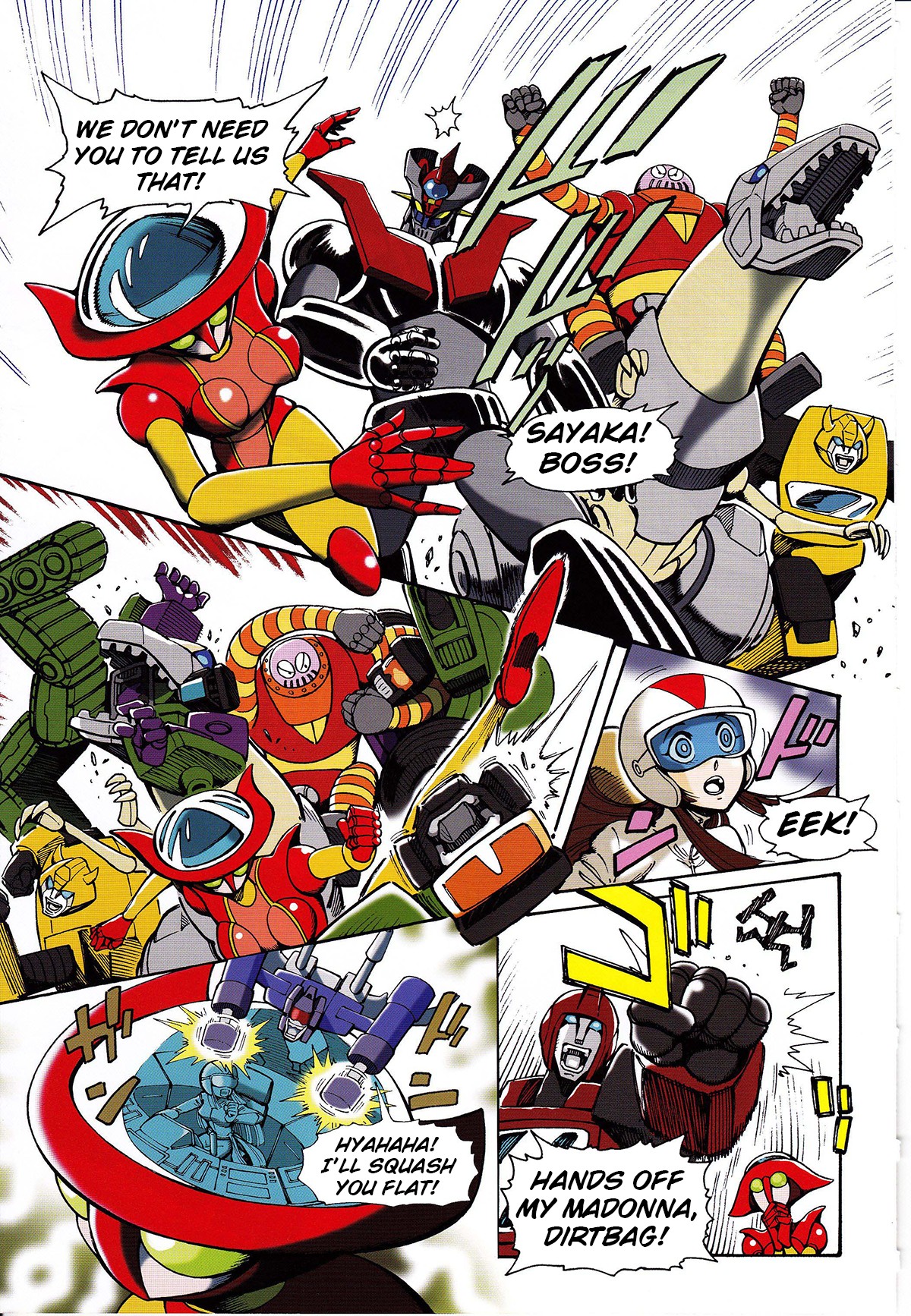 Mazinger Z Vs. Transformers - Chapter 3: (By Hoshi Kazumi)