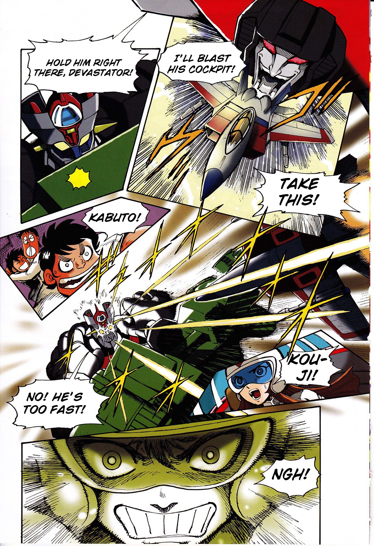 Mazinger Z Vs. Transformers - Chapter 3: (By Hoshi Kazumi)