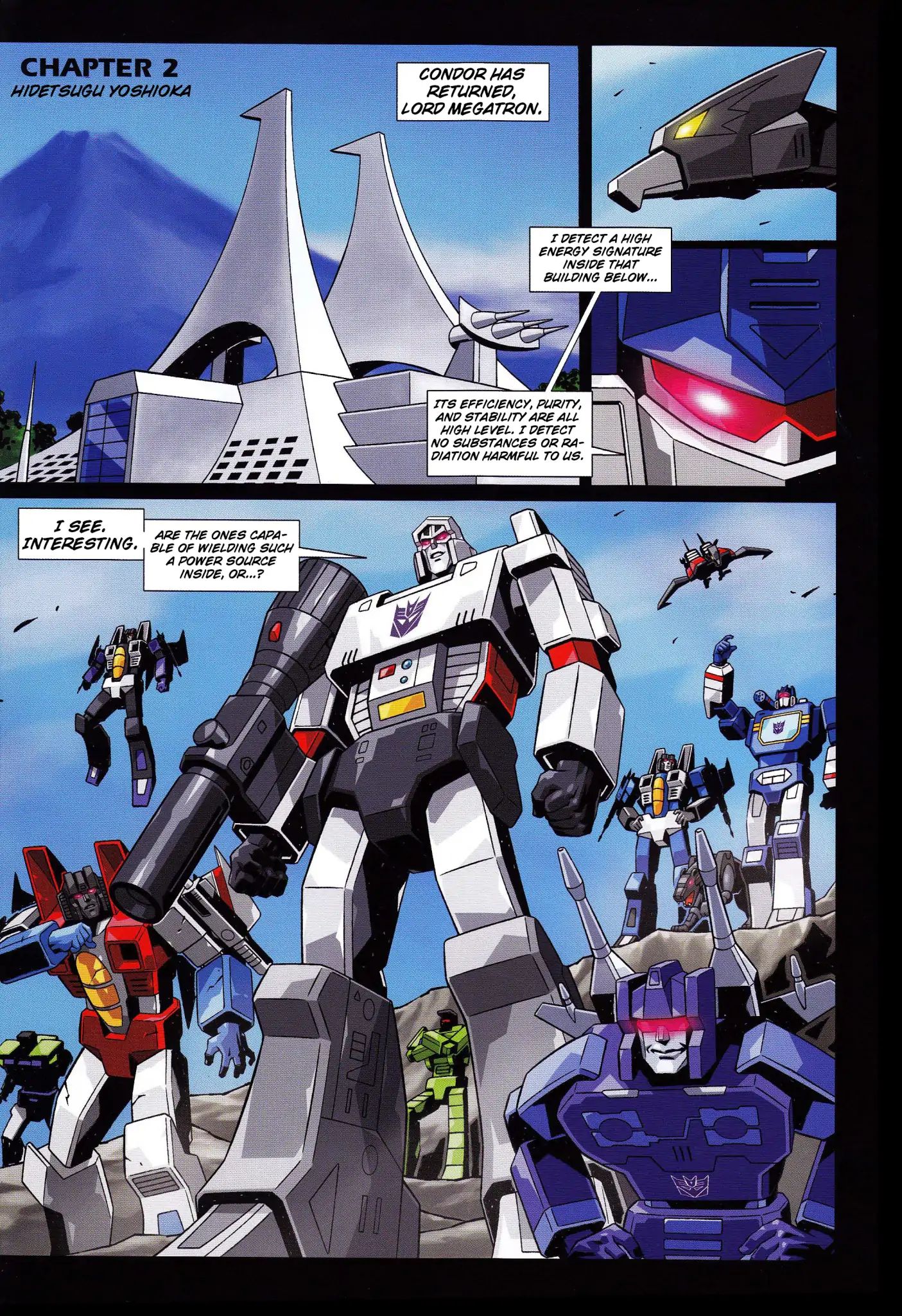 Mazinger Z Vs. Transformers - Chapter 2: (By Hidetsugu Yoshioka)