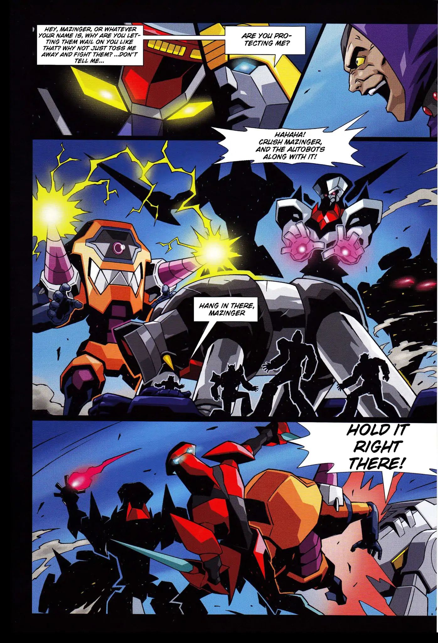 Mazinger Z Vs. Transformers - Chapter 2: (By Hidetsugu Yoshioka)