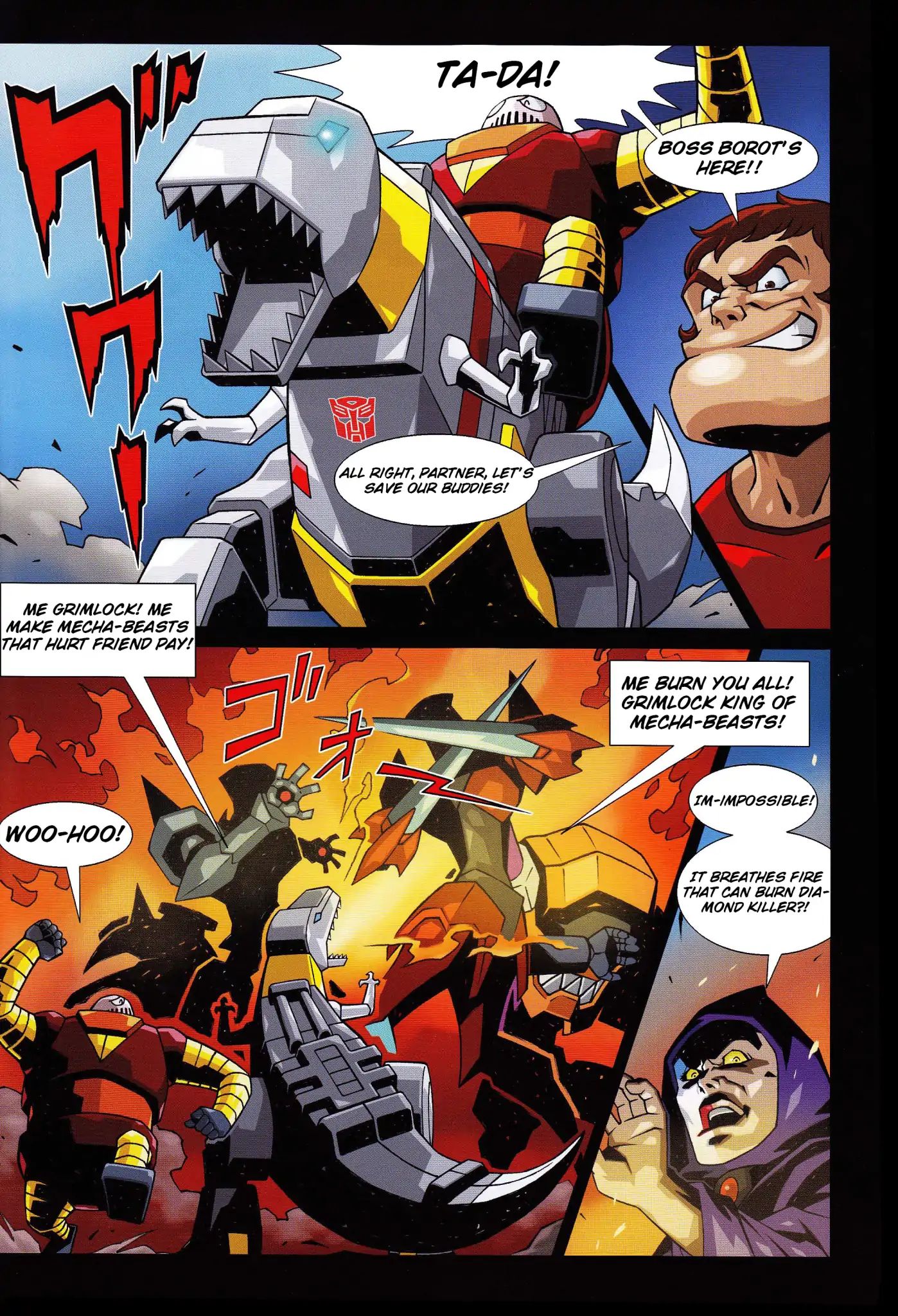 Mazinger Z Vs. Transformers - Chapter 2: (By Hidetsugu Yoshioka)